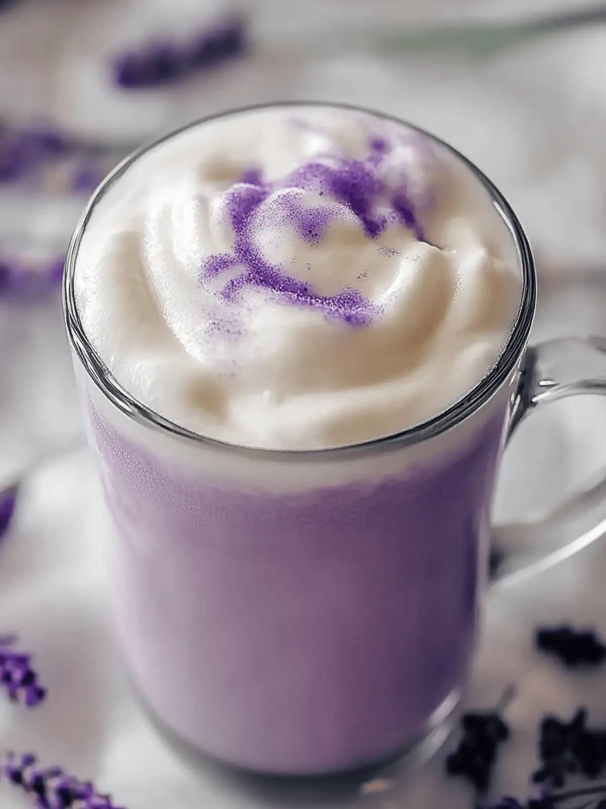 Lavender Cream Cold Foam