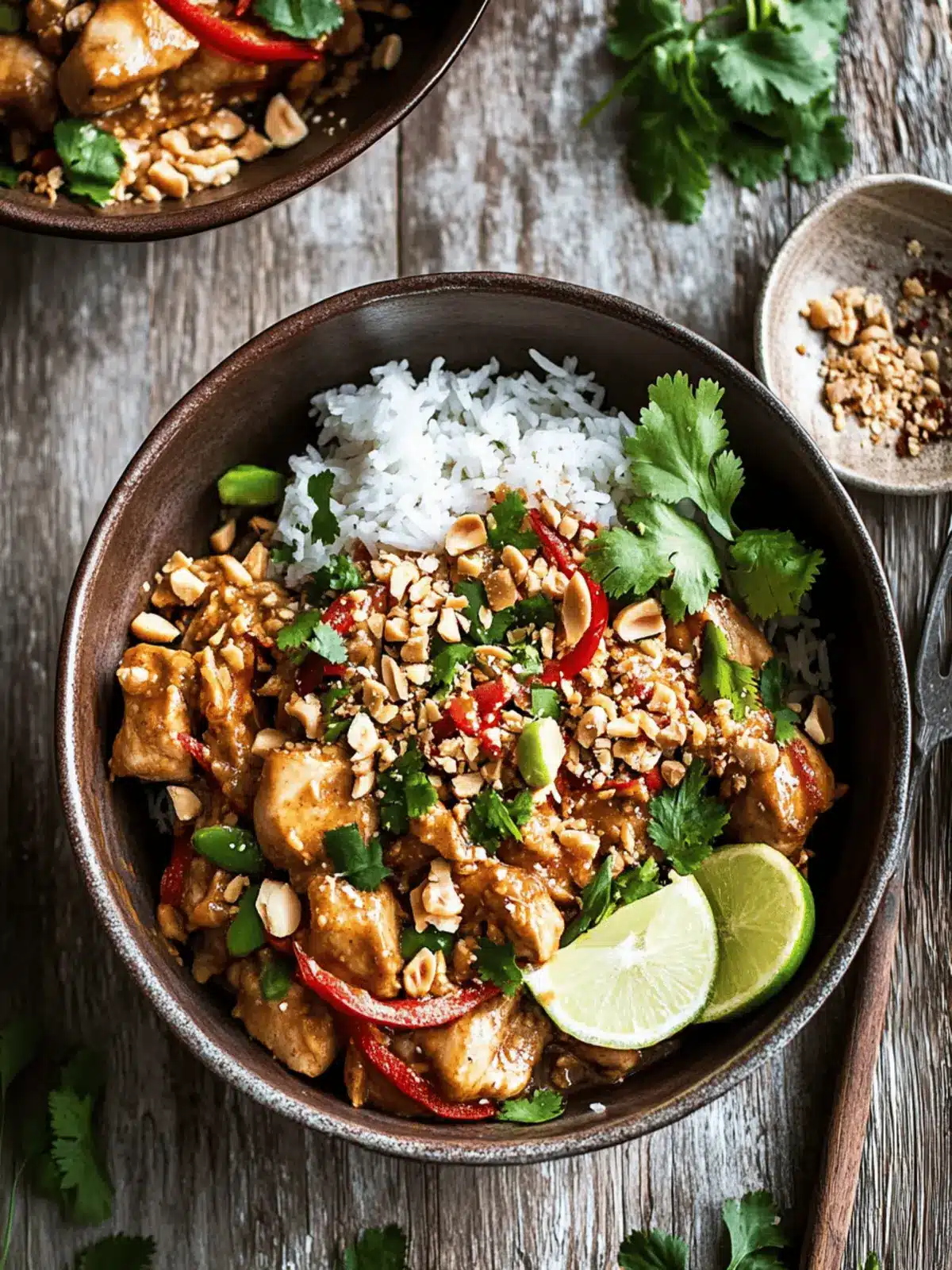 Spicy Thai Peanut Chicken