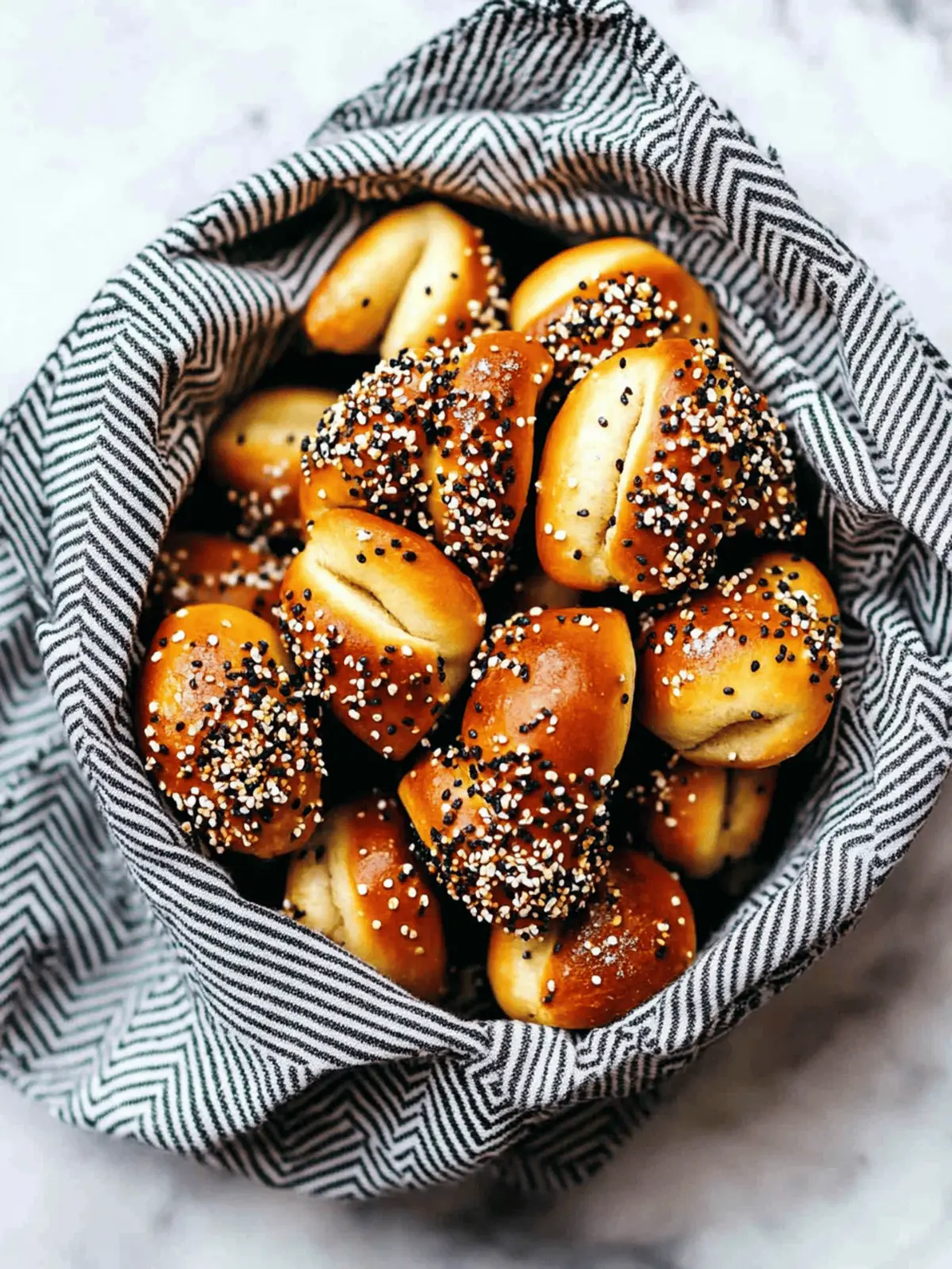 Everything Bagel Soft Pretzel Bites – Snack Your Heart Out 4 Everything Bagel Soft Pretzel Bites