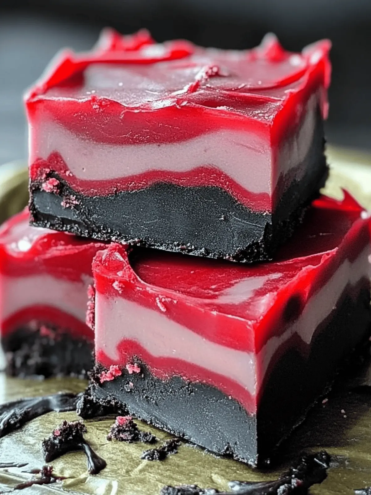 Vampire Fudge: Creepy Yet Delicious Halloween Delight 2 Vampire Fudge