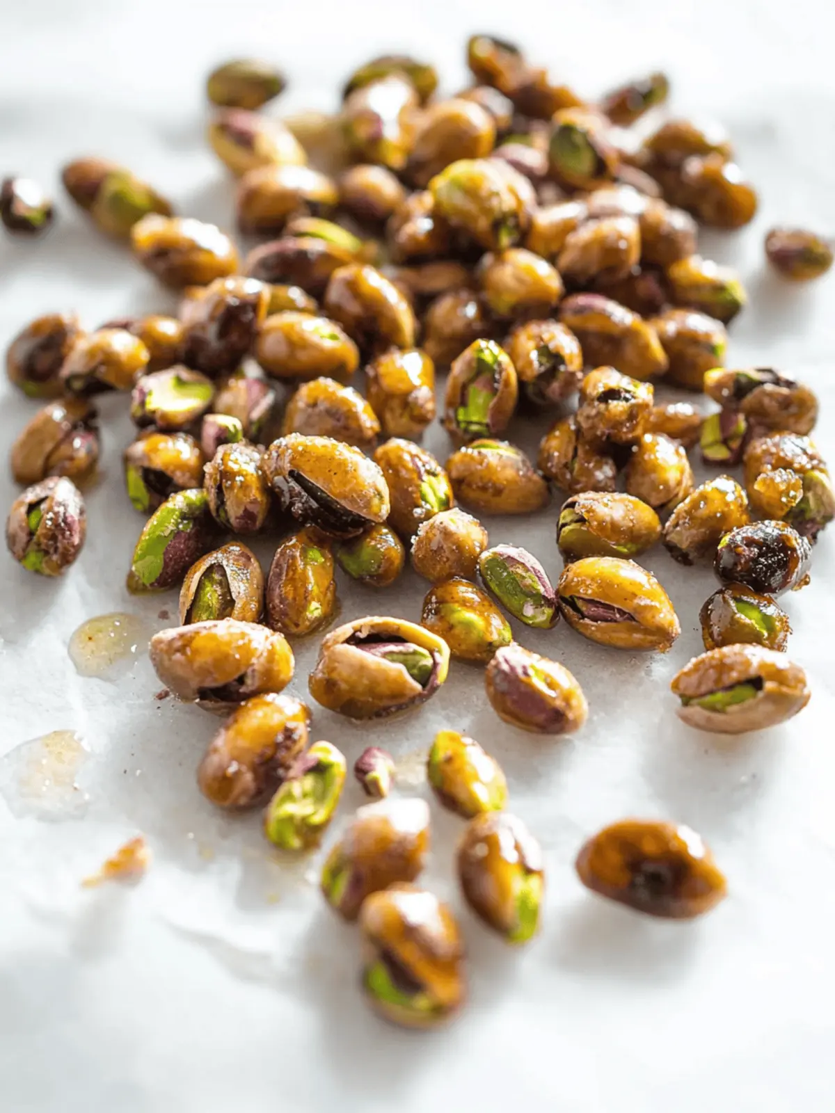 Honey Candied Pistachios