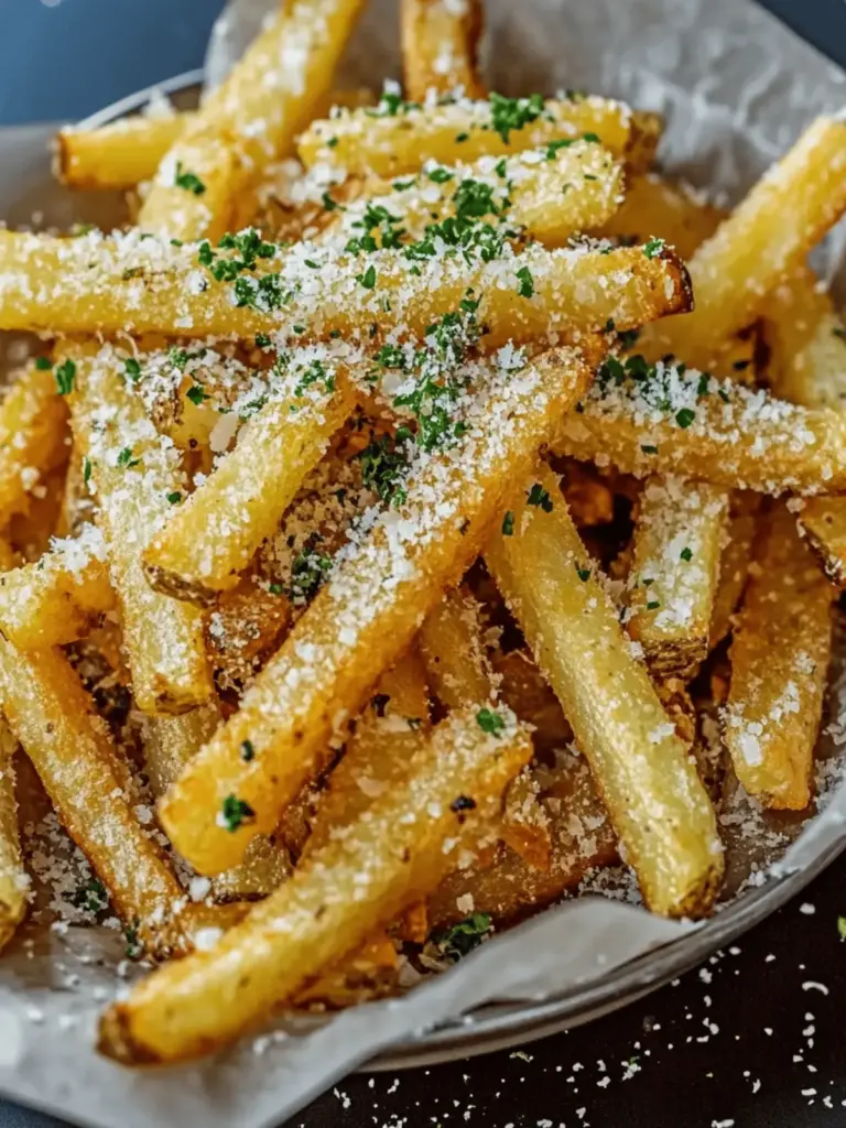 Truffle Parmesan Fries