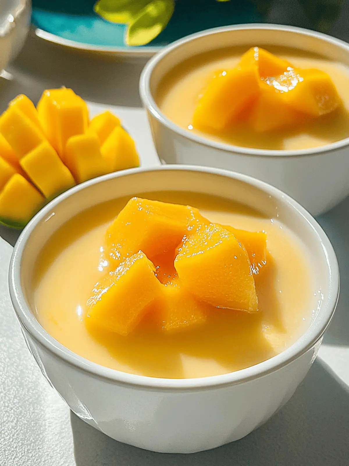 Chinese Mango Pudding