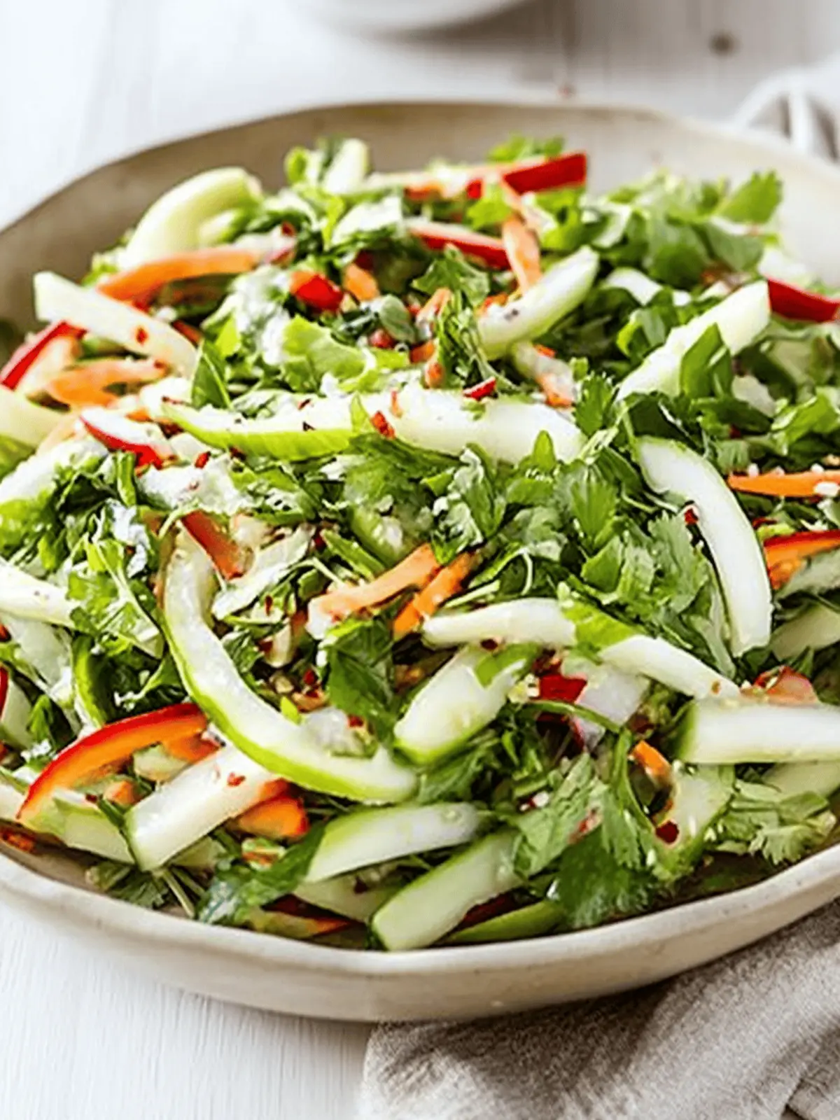 Crunchy Bok Choy Salad with Savory Sesame Vinaigrette 4 Bok Choy Salad