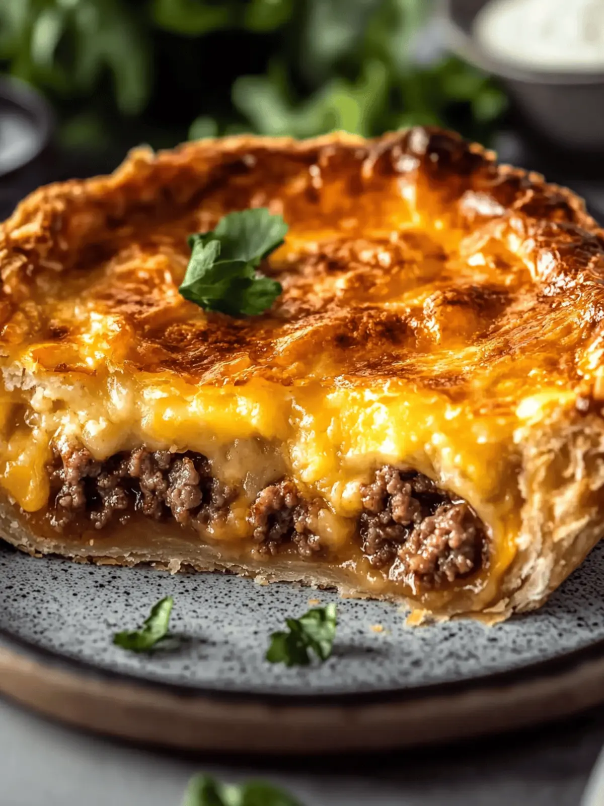 One-Pan Cheeseburger Pie