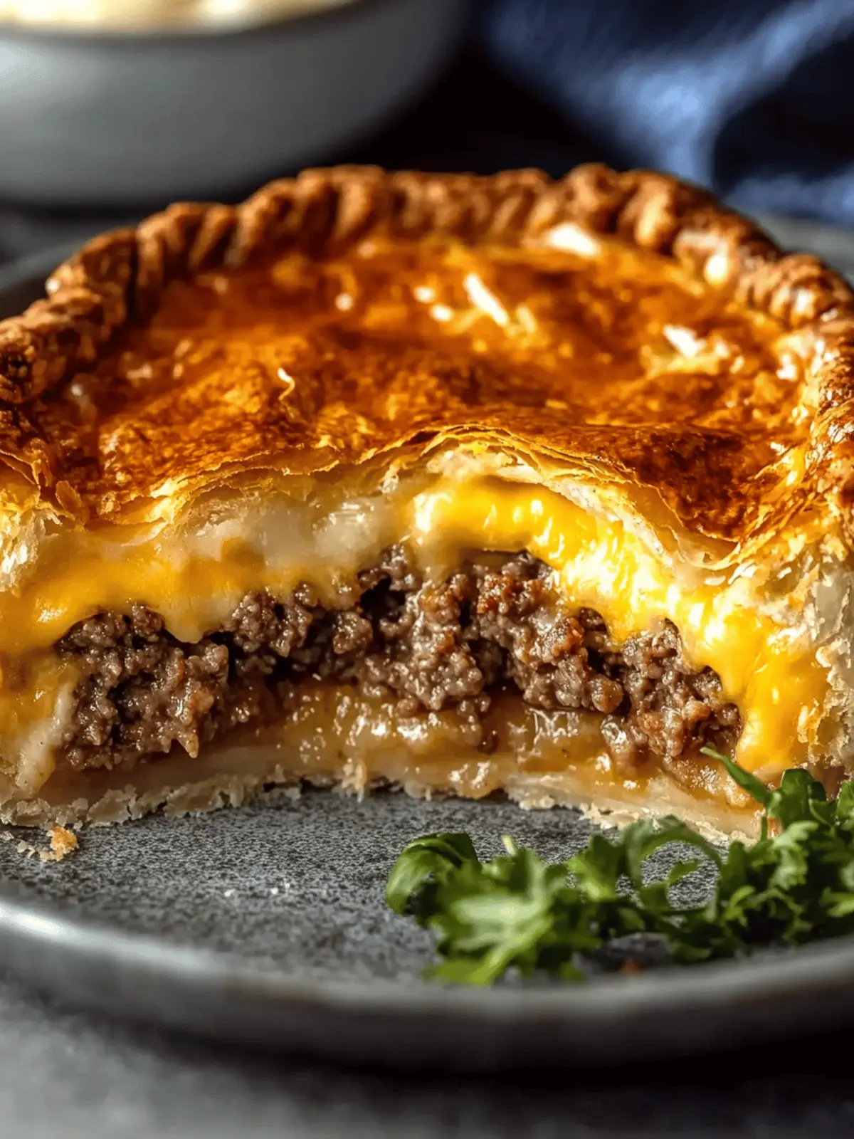 One-Pan Cheeseburger Pie
