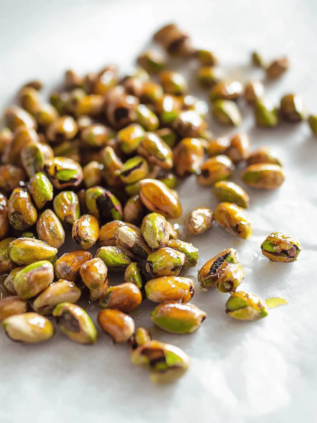 Honey Candied Pistachios