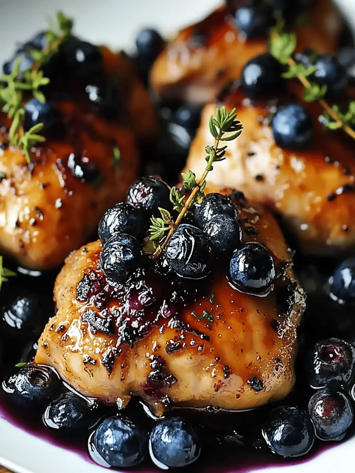 Blueberry Thyme Chicken