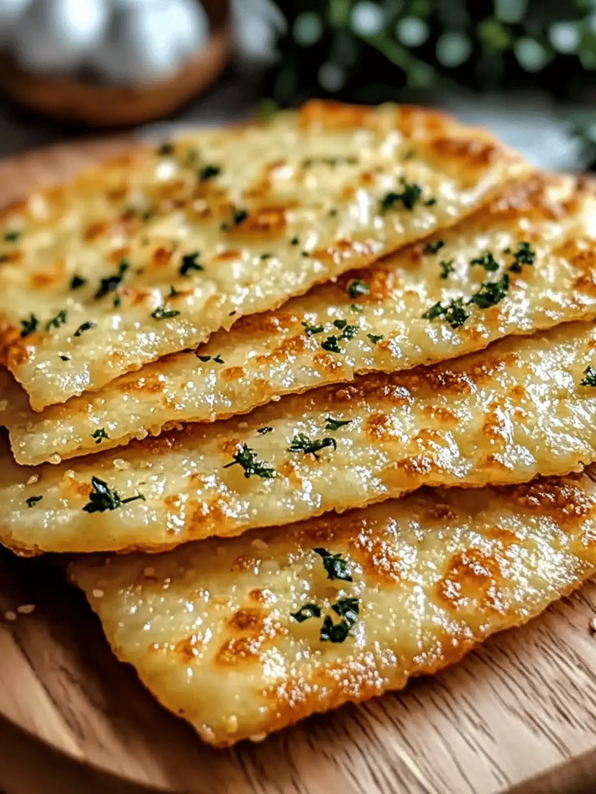 Cheesy Keto Garlic Flatbread That You'll Crave Every Day 5 Cheesy Keto Garlic Flatbread