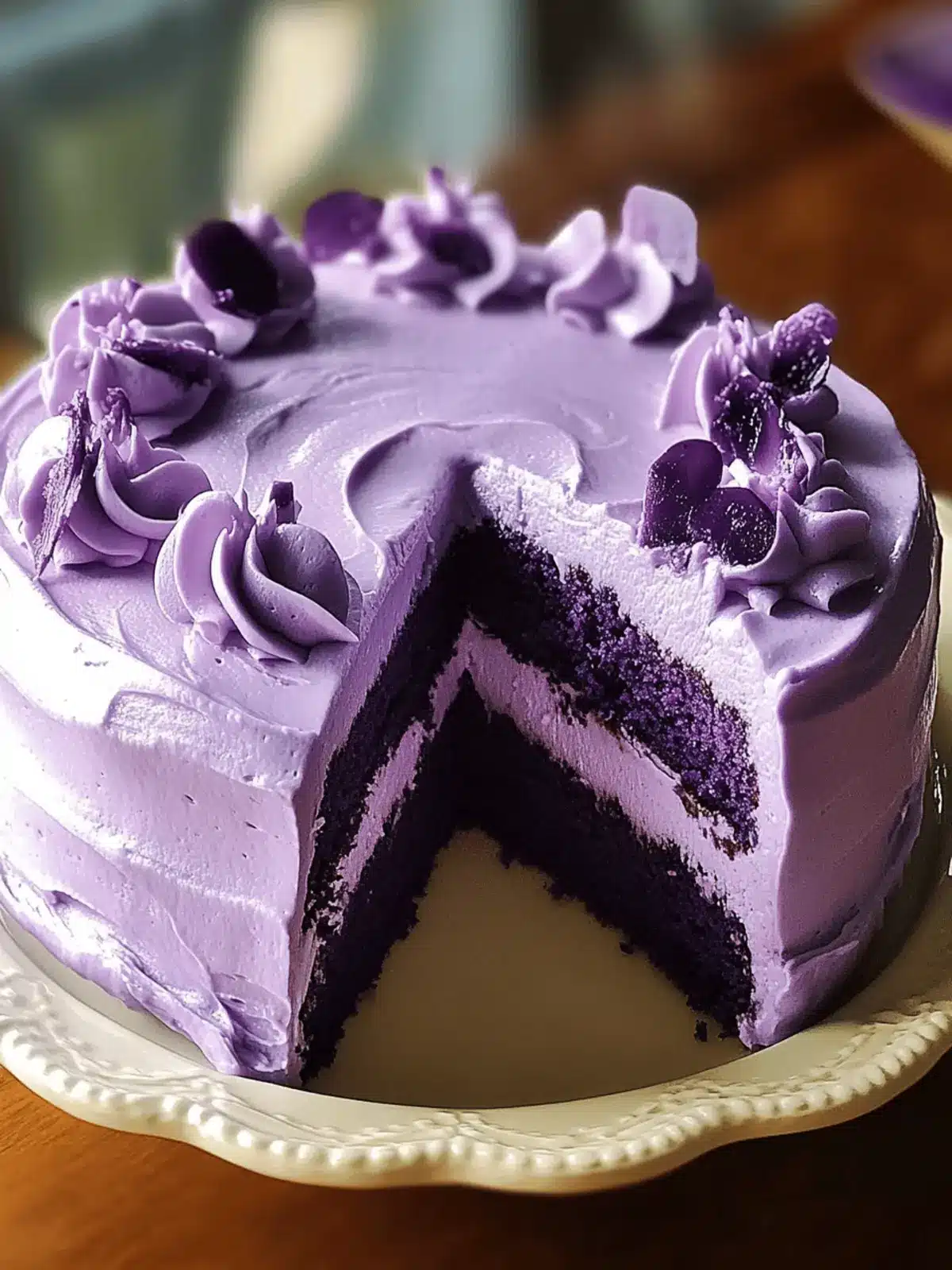 Ube Tres Leches Cake