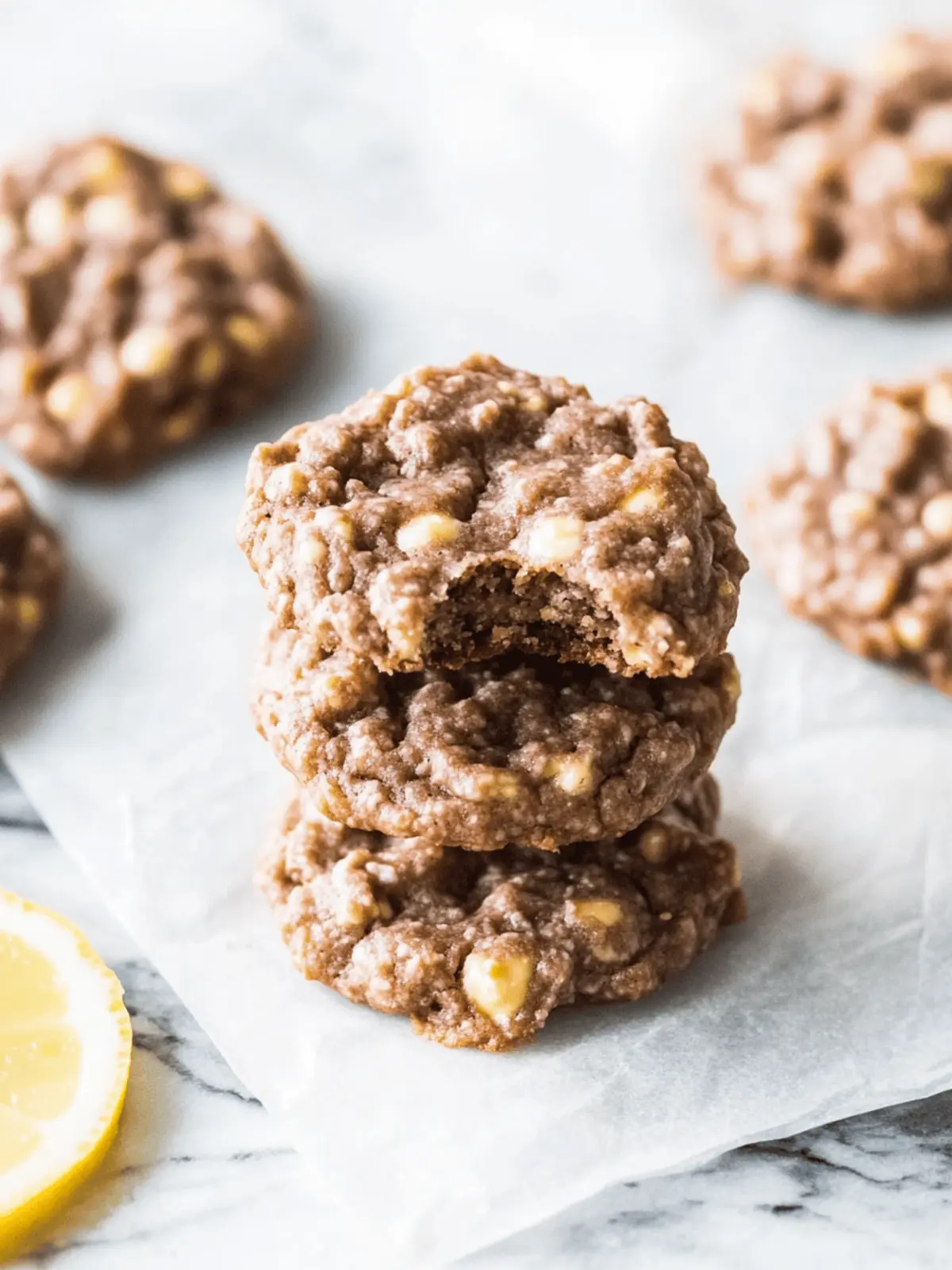 Decadent No Bake Cookies with Chocolate and Peanut Butter Bliss 3 No Bake Cookies
