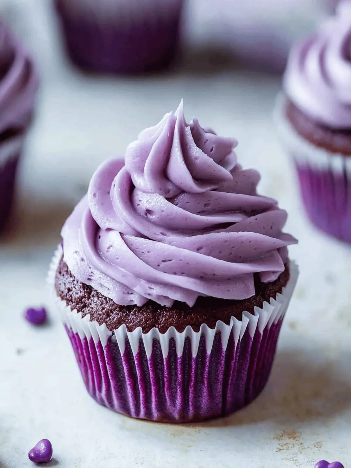 Irresistible Ube Buttercream Frosted Cupcakes You’ll Love 4 Ube Buttercream Frosted Cupcakes