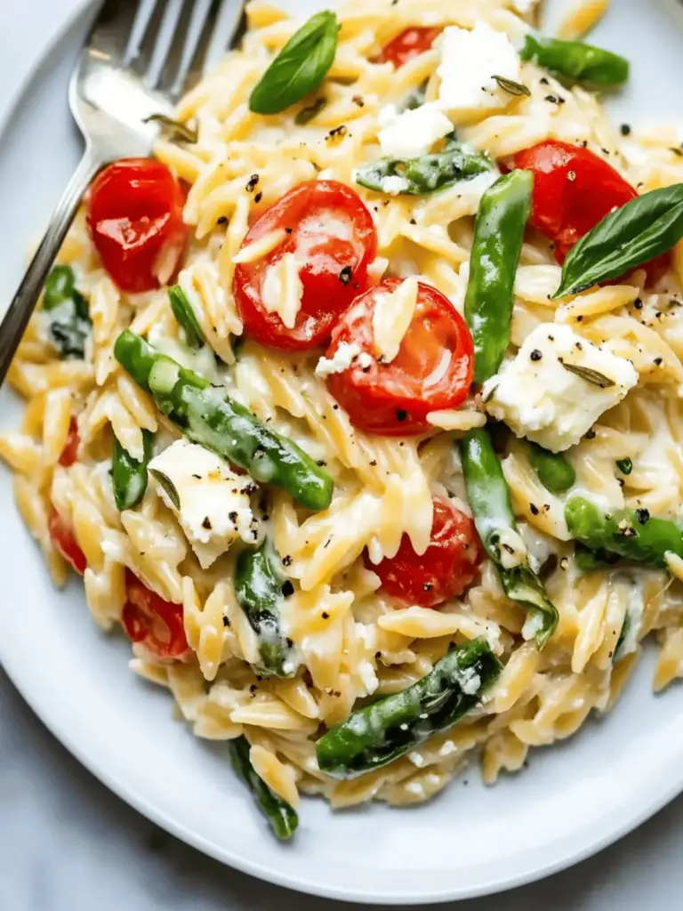 Baked Feta Orzo
