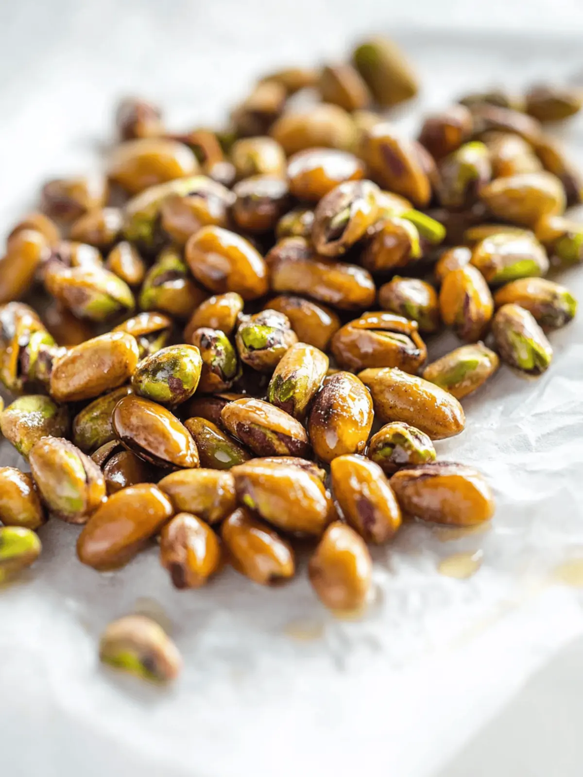 Honey Candied Pistachios