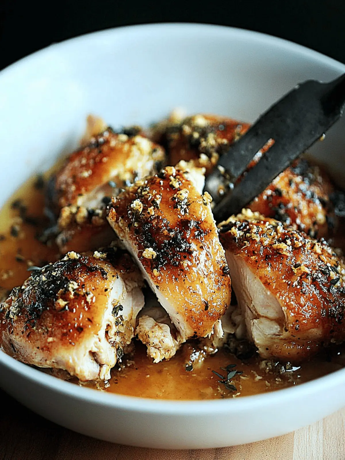 Mustard-Roasted Chicken