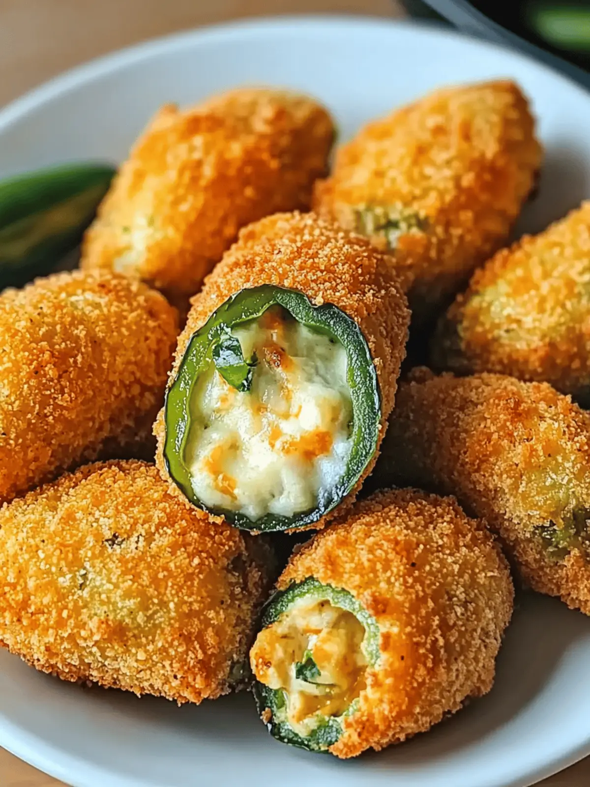 Crispy Air Fryer Jalapeño Poppers