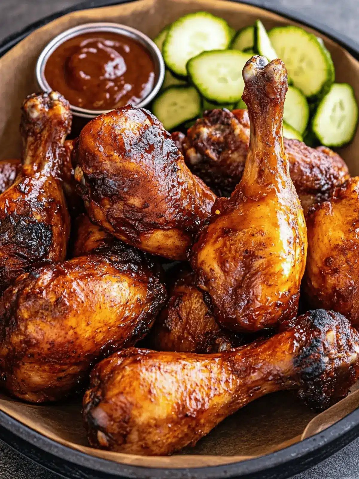 Smoked Chicken Drumsticks with Crispy Skin and Bold Flavors 4 Smoked Chicken Drumsticks