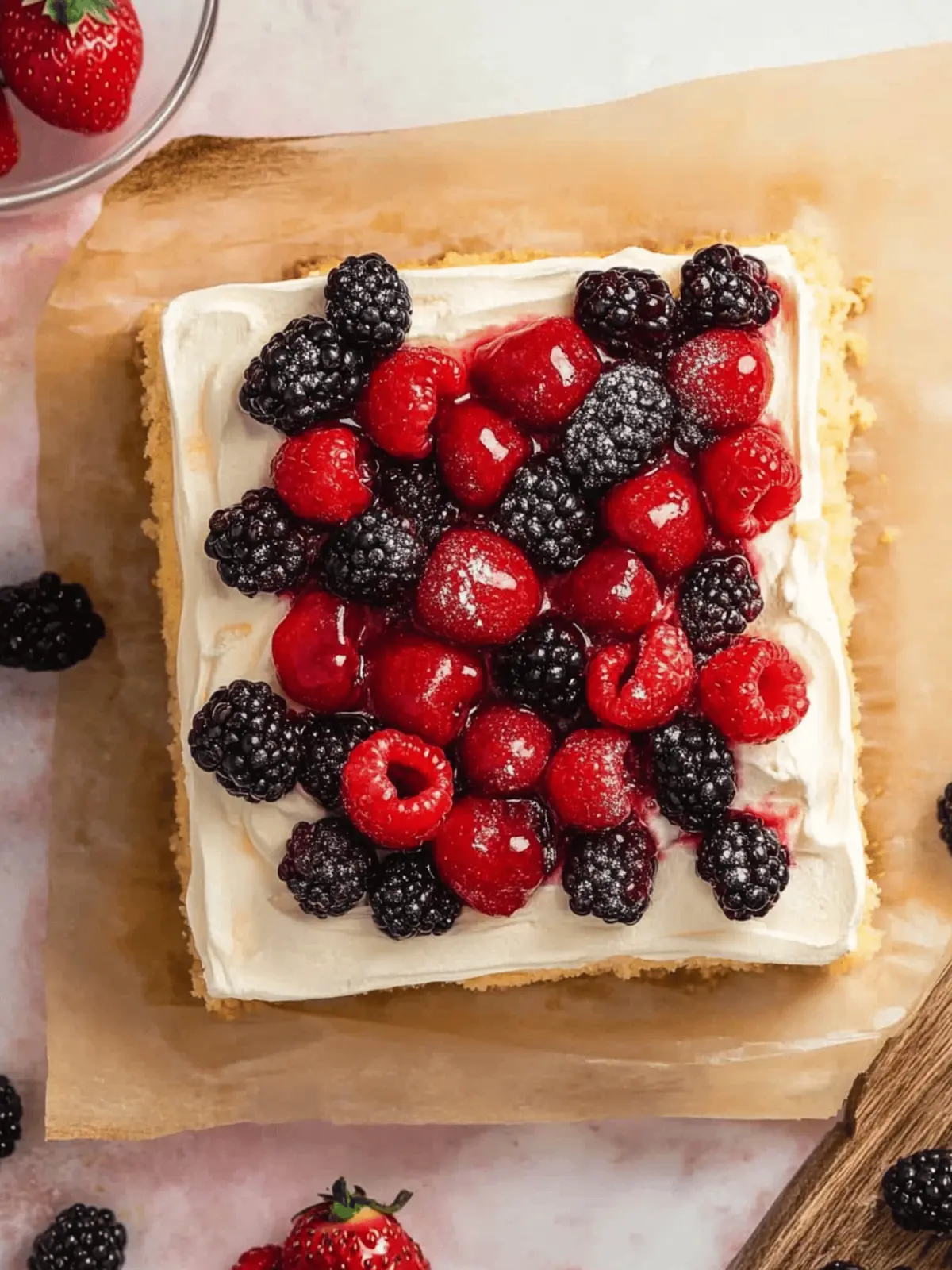 Lemon Berry Mascarpone Cake to Brighten Your Day 4 Lemon Berry Mascarpone Cake