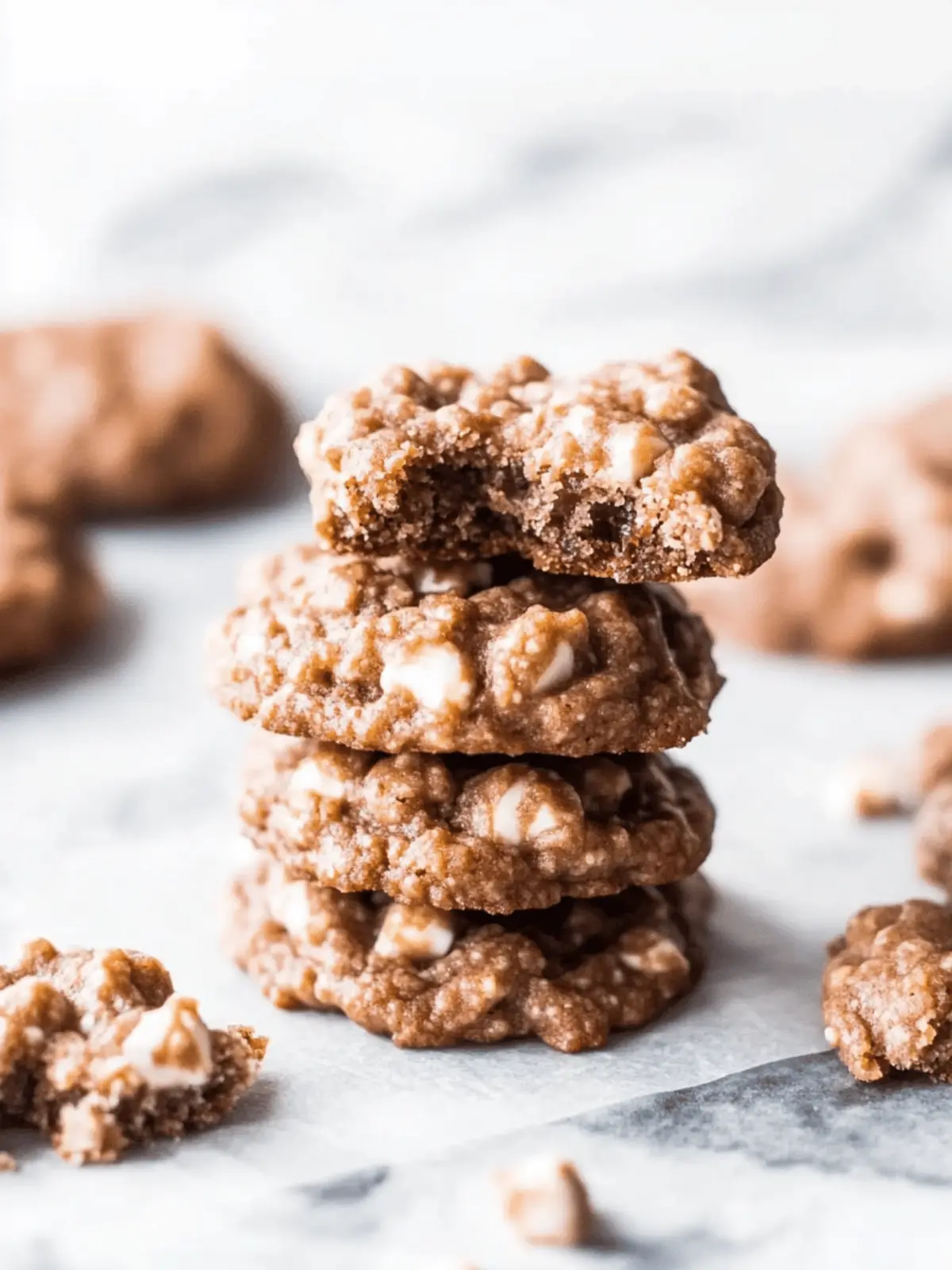 Decadent No Bake Cookies with Chocolate and Peanut Butter Bliss 2 No Bake Cookies