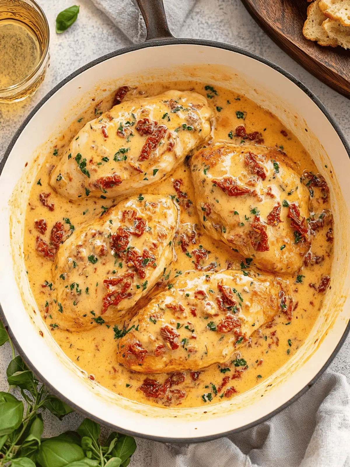 Marry Me Chicken in Sun-Dried Tomato Cream Sauce Delight 4 Marry Me Chicken (In Sun-Dried Tomato Cream Sauce)