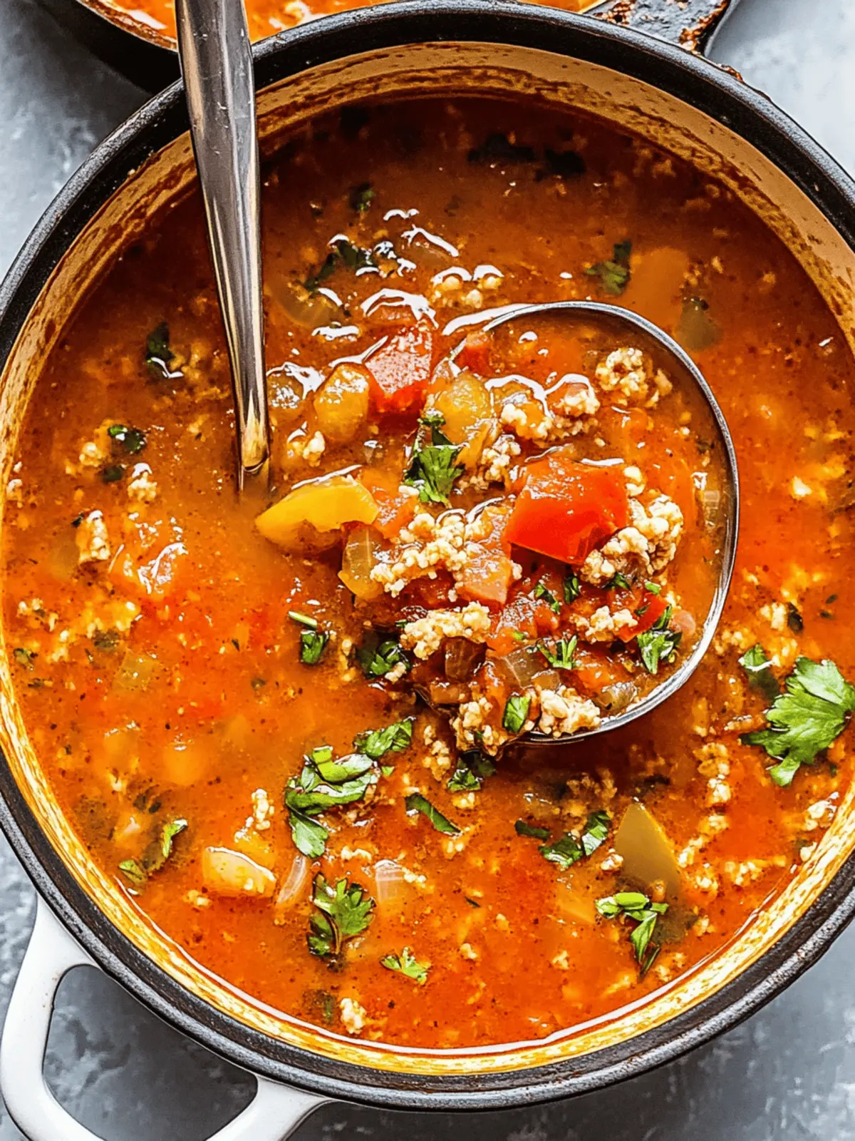 Stuffed Pepper Soup