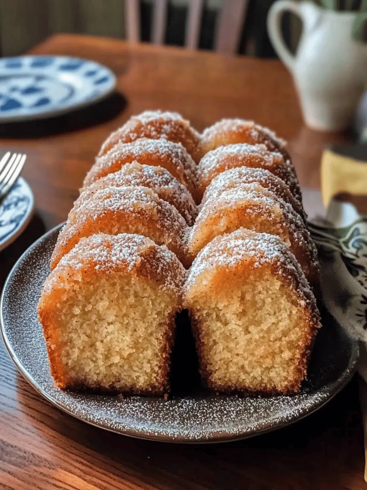 Spiced Apple Cider Donut Loaf