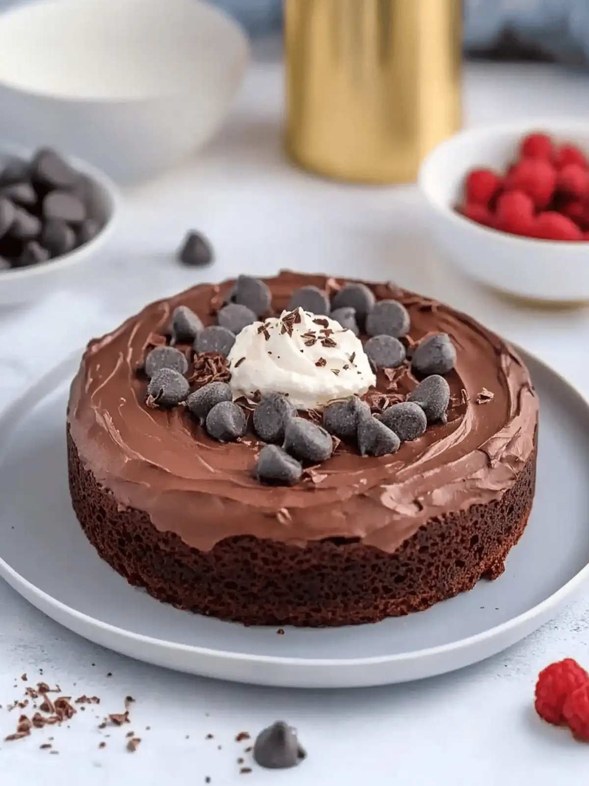 Chocolate Protein Cake
