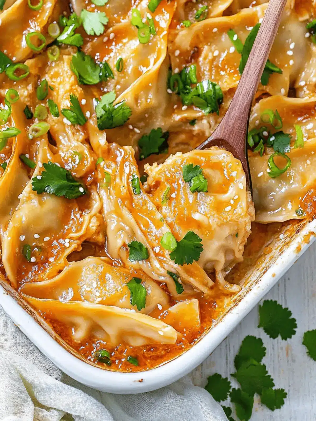 Creamy Dumpling Bake: The Viral One Pan Dinner You Need! 5 Dumpling Bake (Viral One Pan Dumplings)