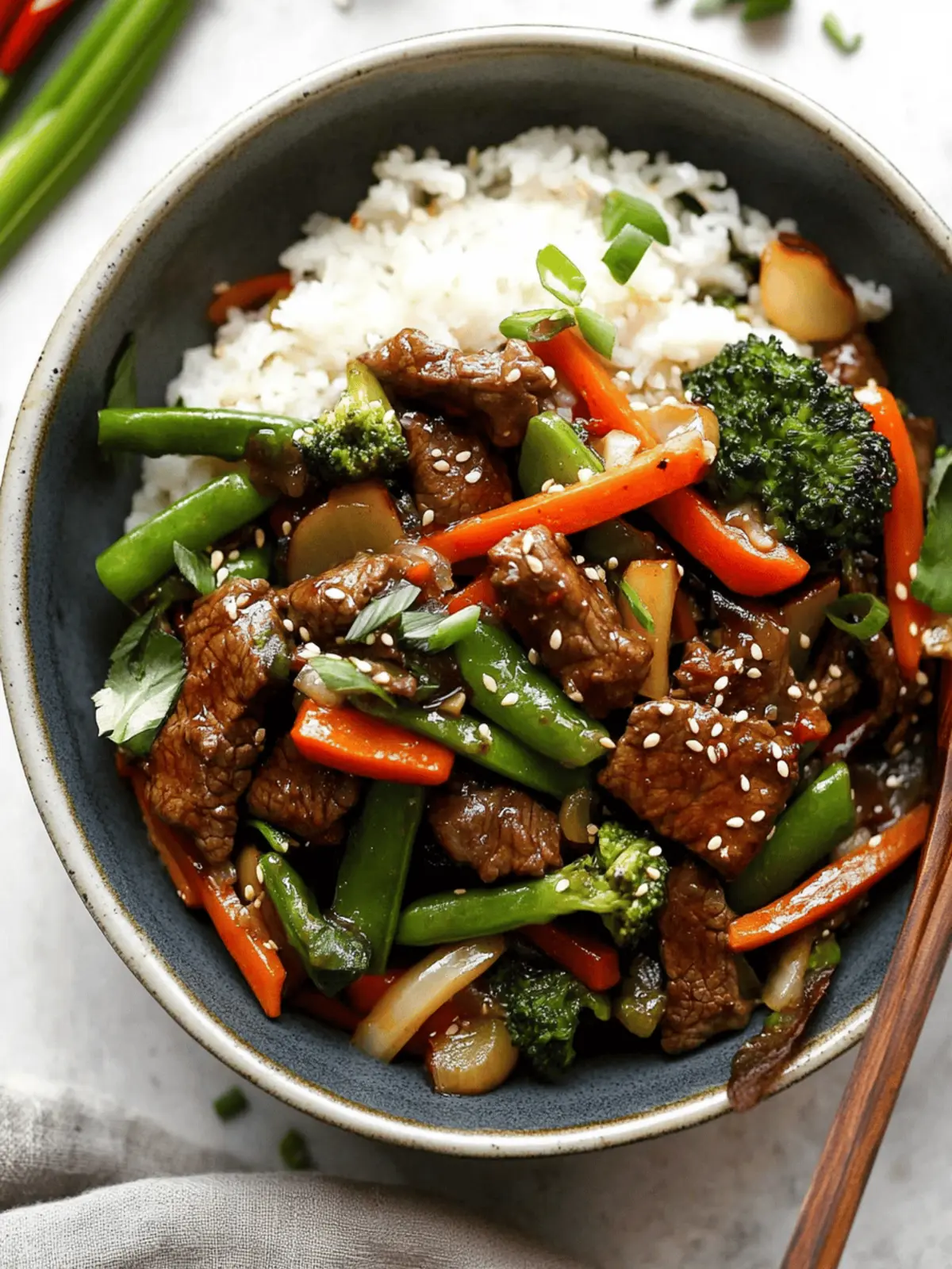 Heavy-on-the-Veggies Beef and Vegetable Stir Fry Made Easy 4 Heavy-on-the-Veggies Beef and Vegetable Stir Fry