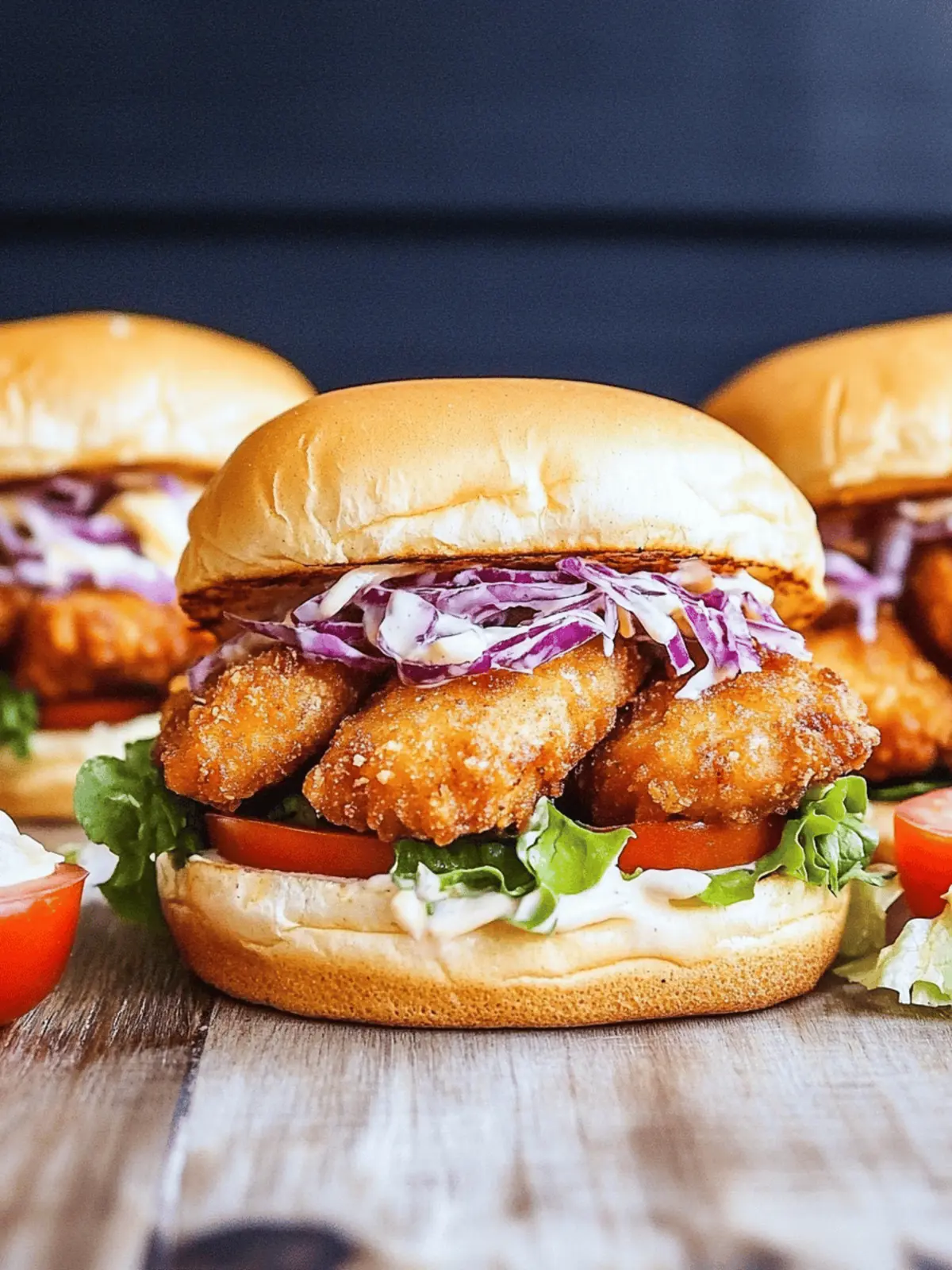 Fried Catfish Sandwiches