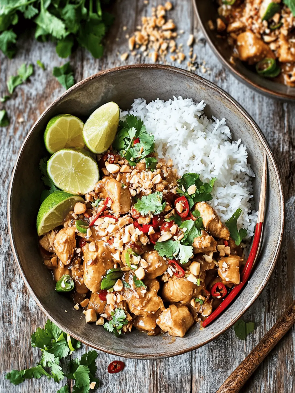 Spicy Thai Peanut Chicken