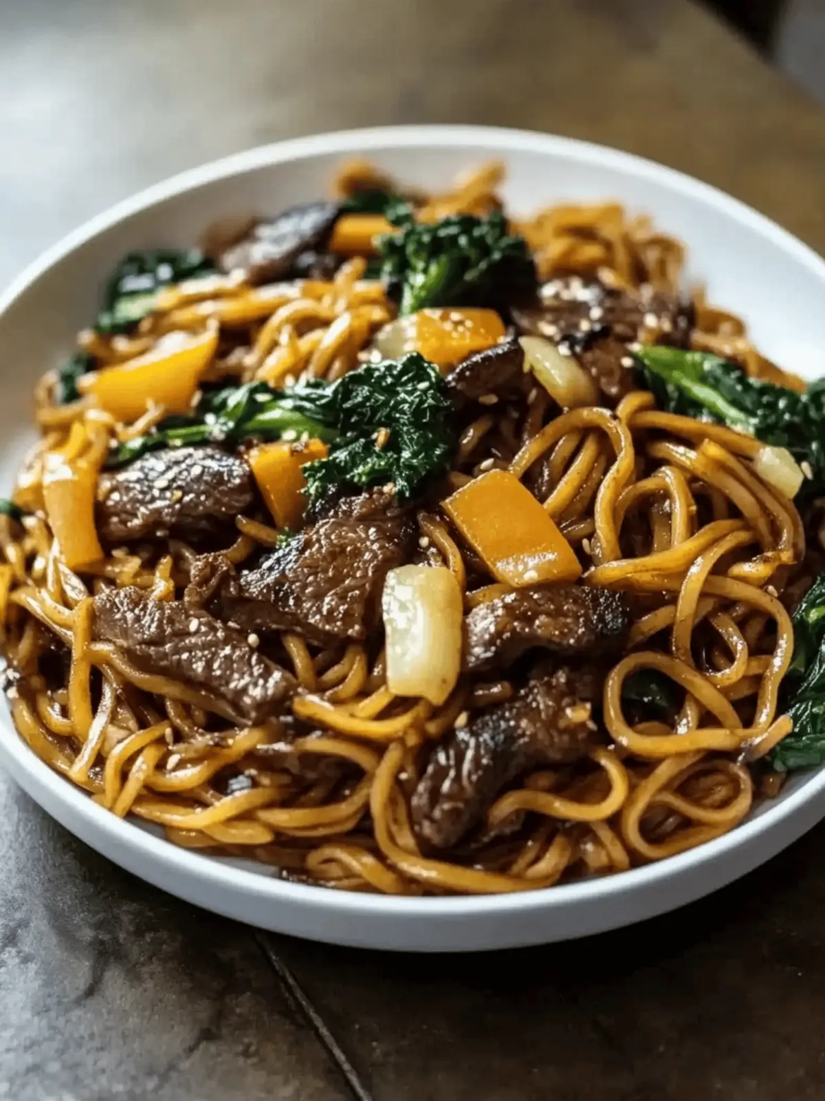 Sizzling Blackstone Steak Udon: Bold Flavor, Easy Prep! 4 Blackstone Steak Udon