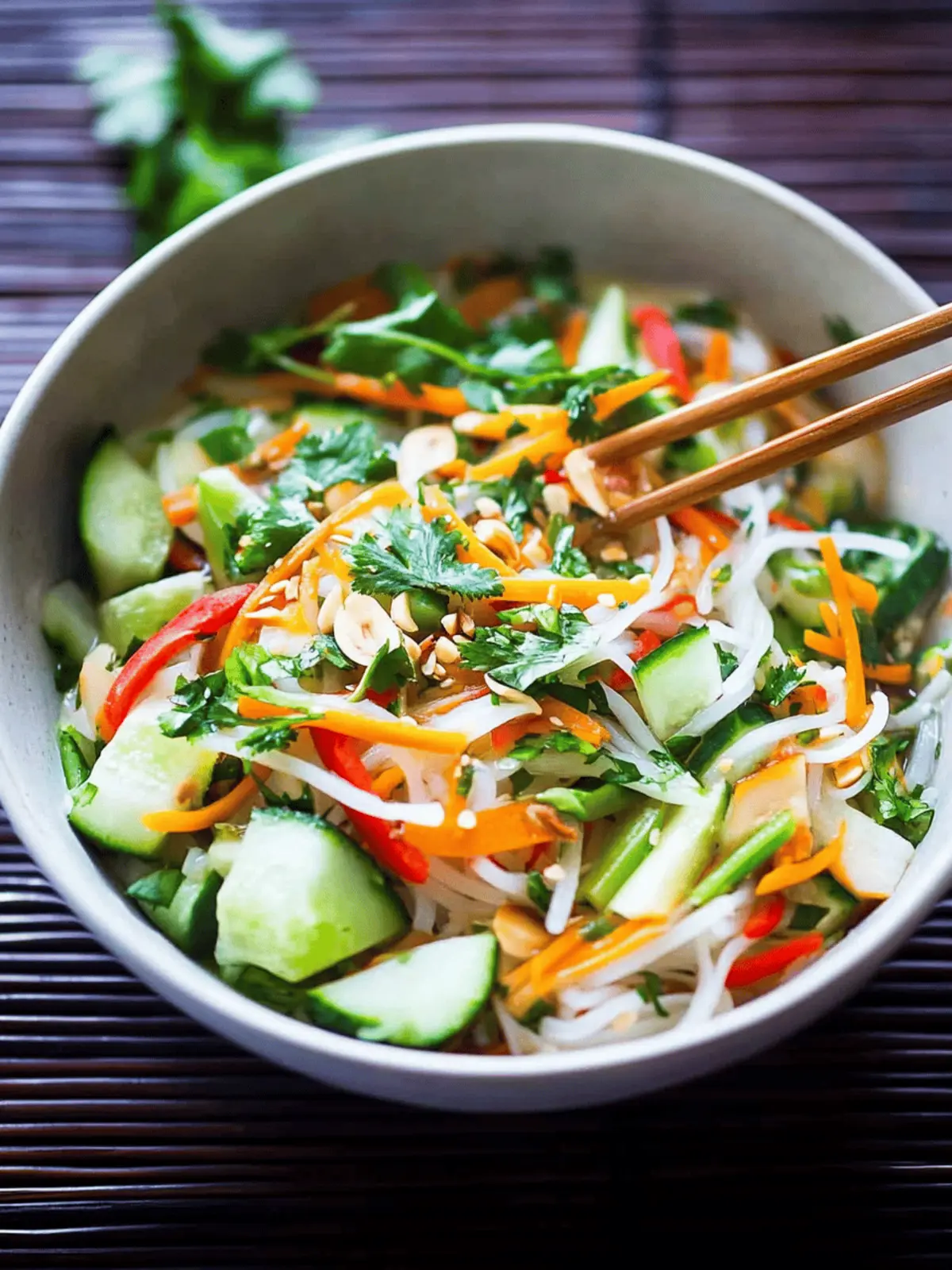 Fresh Vietnamese Noodle Salad Perfect for Your Next Meal 2 Vietnamese Noodle Salad