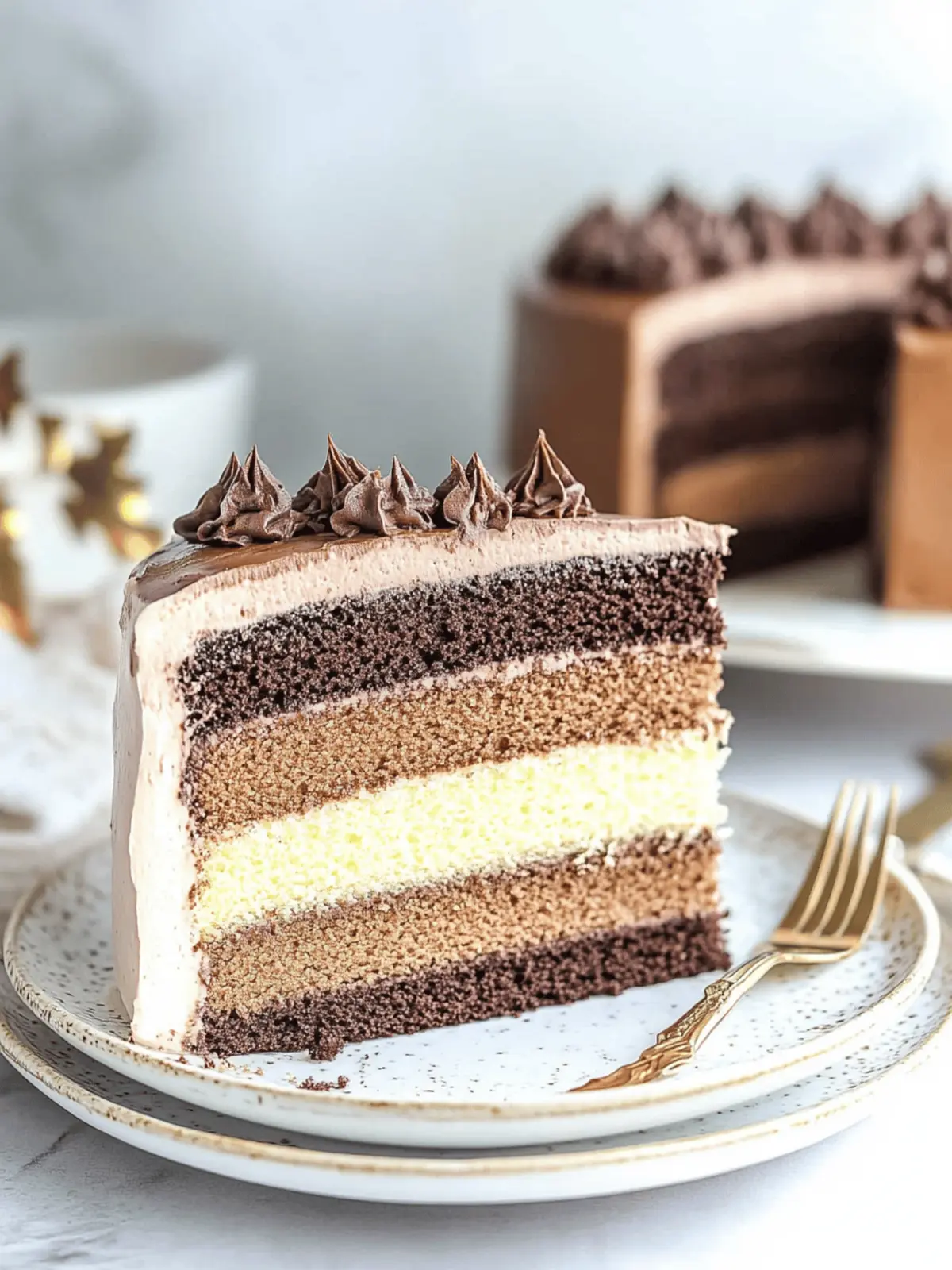Ombre Chocolate Cake: Elevate Your Desserts with Style 4 Ombre Chocolate Cake