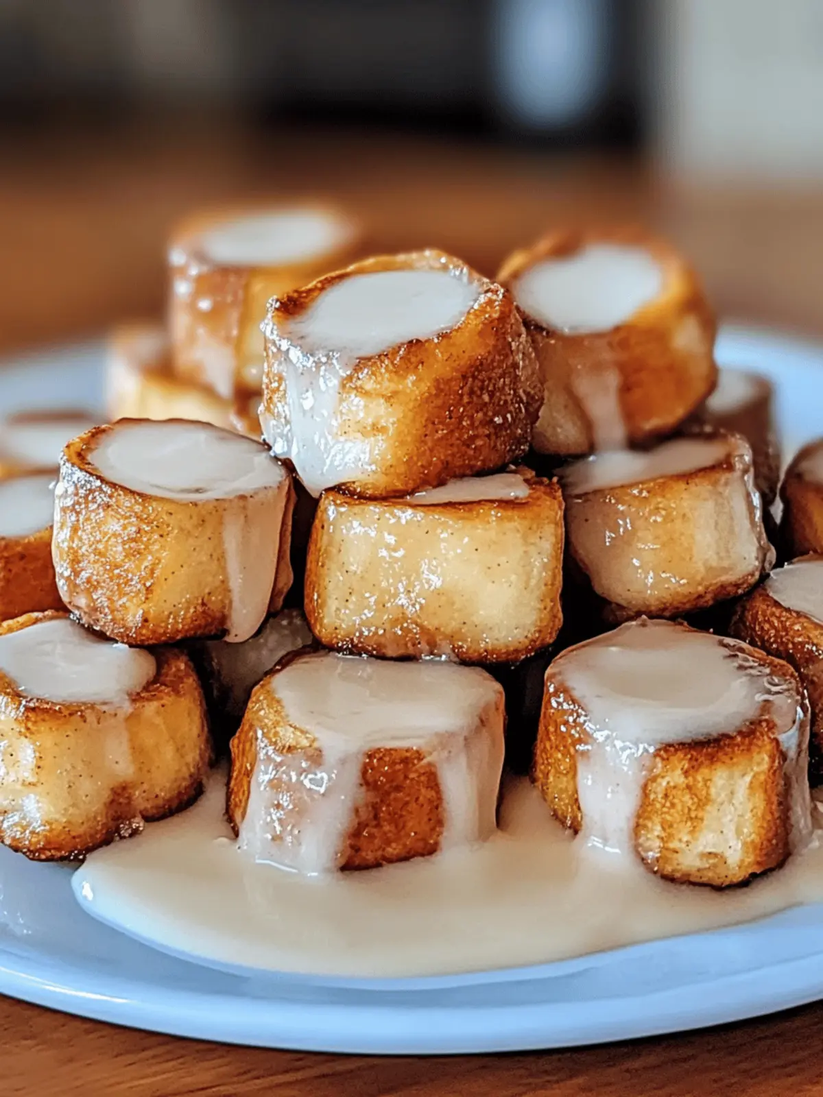 Cinnamon Roll French Toast Bites: Irresistible Breakfast Treats 5 Cinnamon Roll French Toast Bites