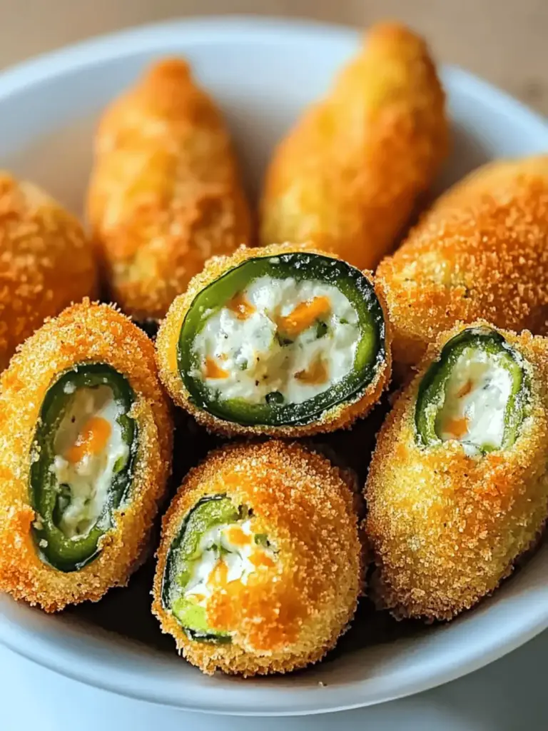 Crispy Air Fryer Jalapeño Poppers