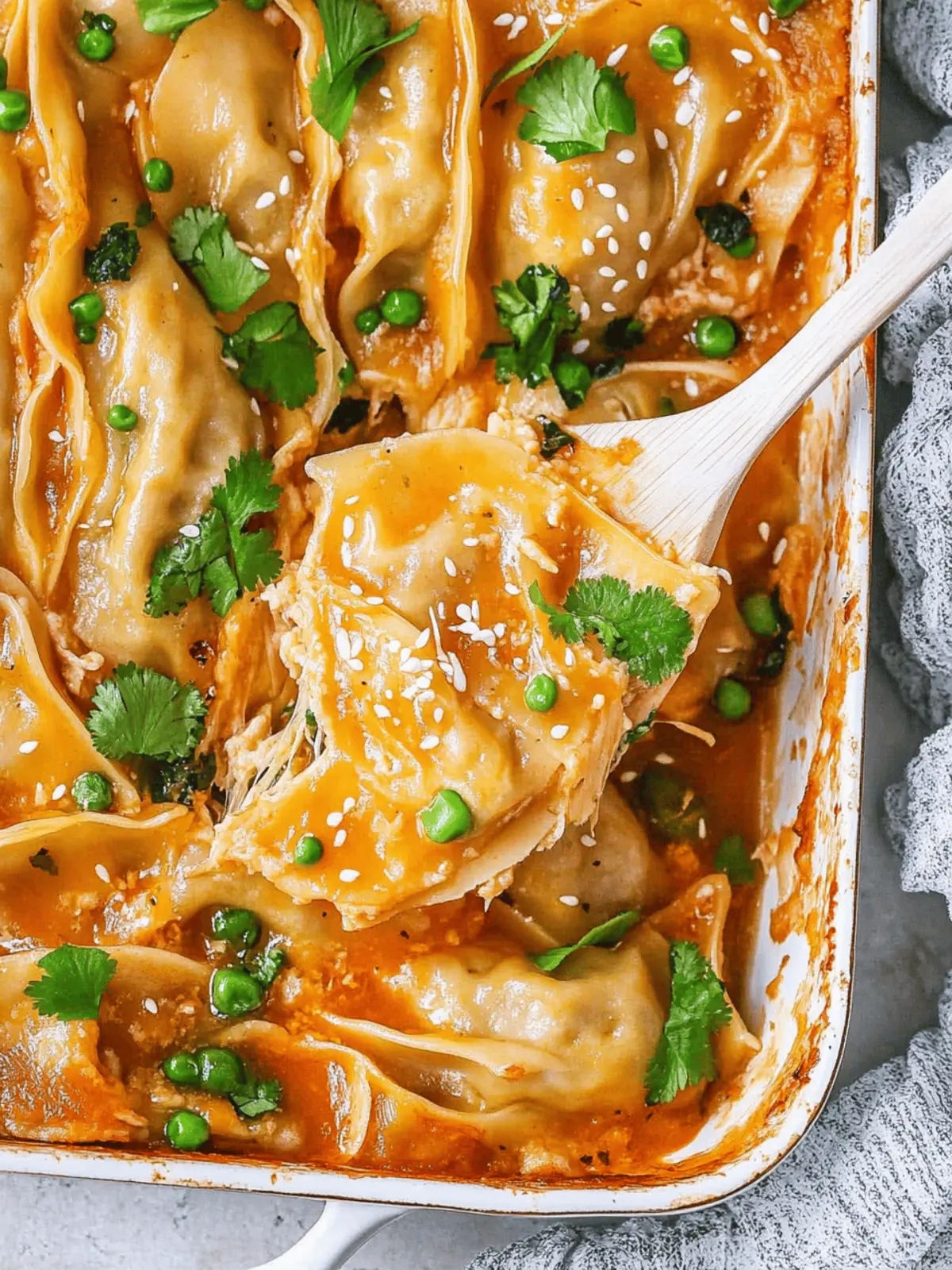 Creamy Dumpling Bake: The Viral One Pan Dinner You Need! 3 Dumpling Bake (Viral One Pan Dumplings)