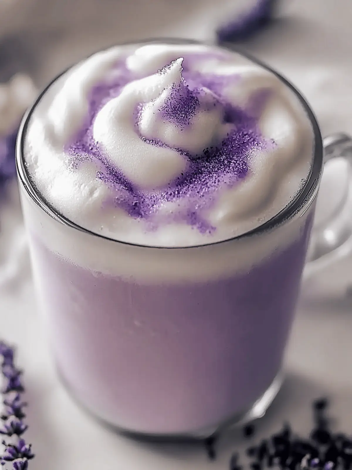 Lavender Cream Cold Foam