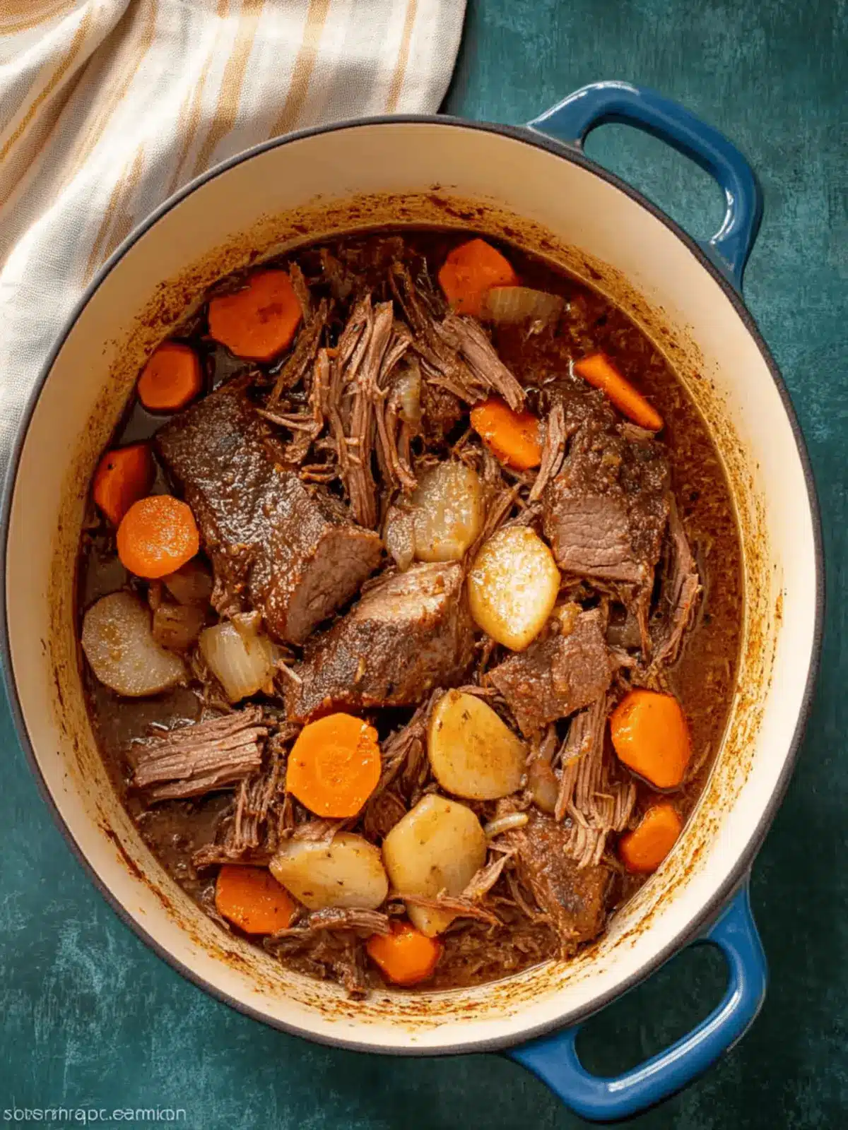 Easy Pot Roast with Onion Soup Mix