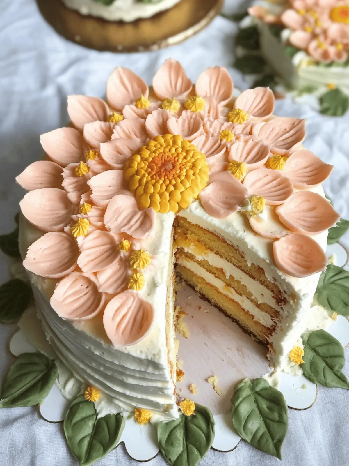 Zinnia Cake