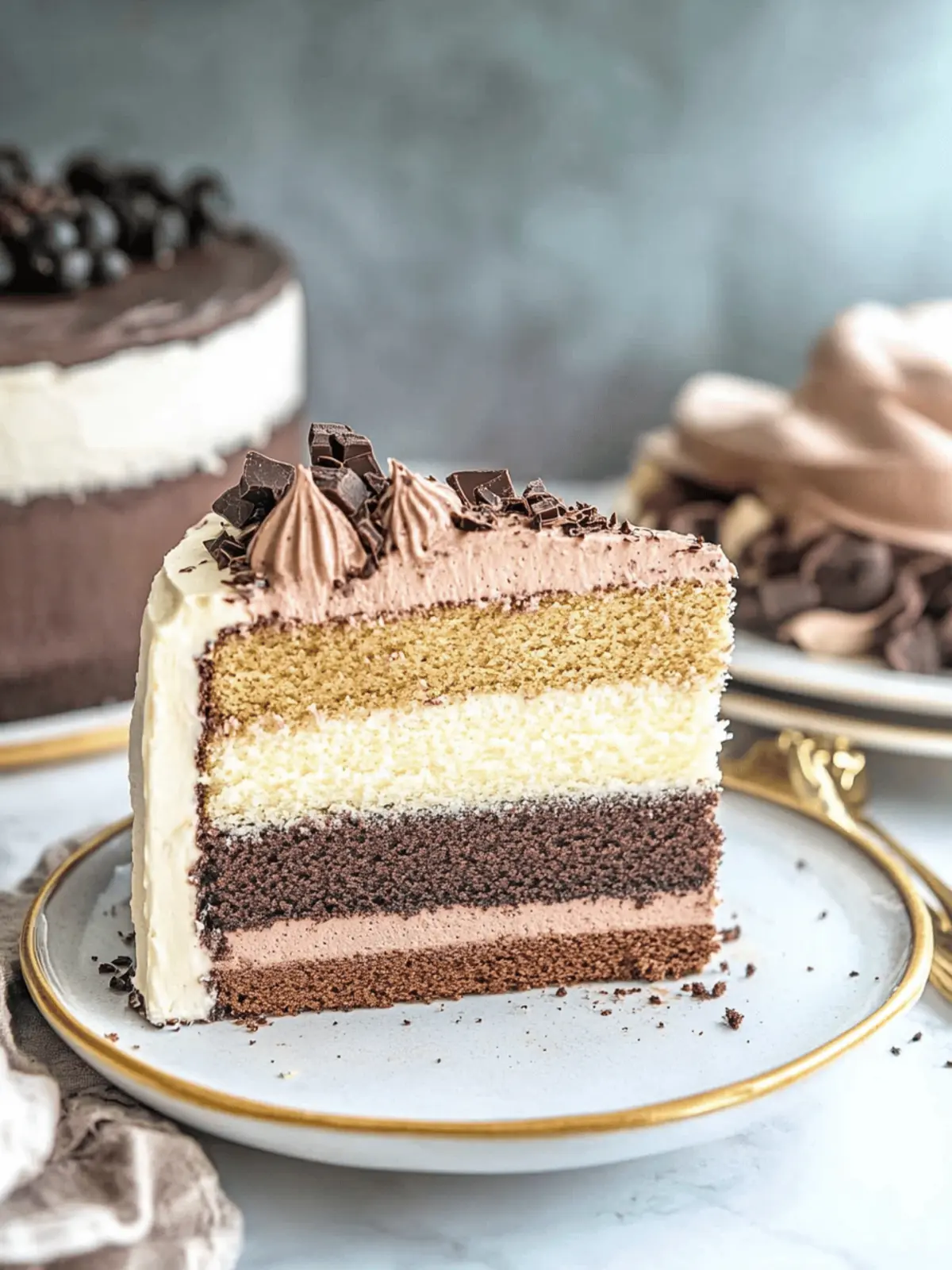 Ombre Chocolate Cake: Elevate Your Desserts with Style 5 Ombre Chocolate Cake