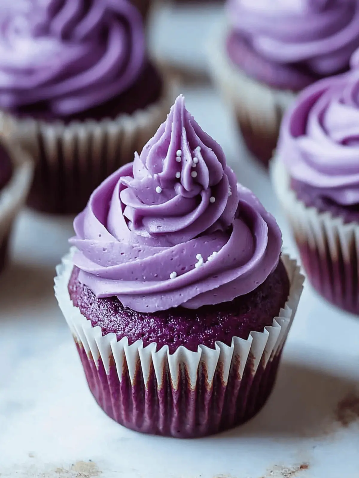 Irresistible Ube Buttercream Frosted Cupcakes You’ll Love 5 Ube Buttercream Frosted Cupcakes
