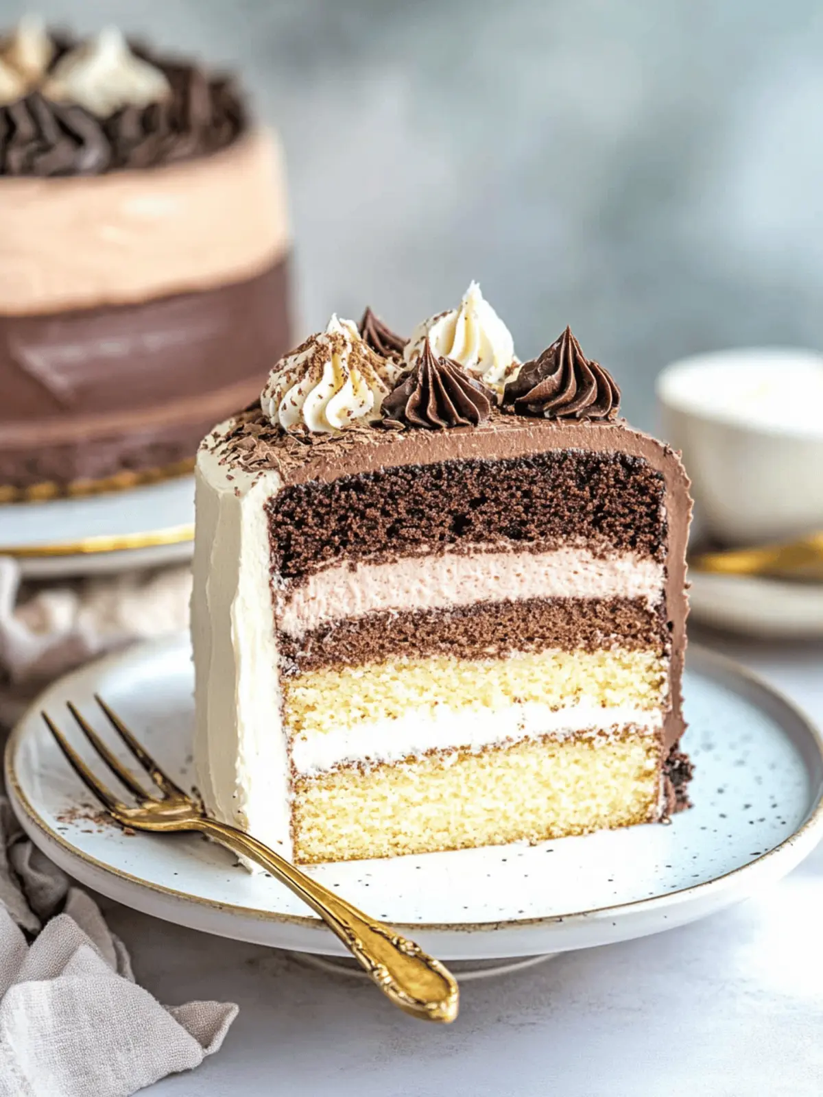 Ombre Chocolate Cake: Elevate Your Desserts with Style 2 Ombre Chocolate Cake