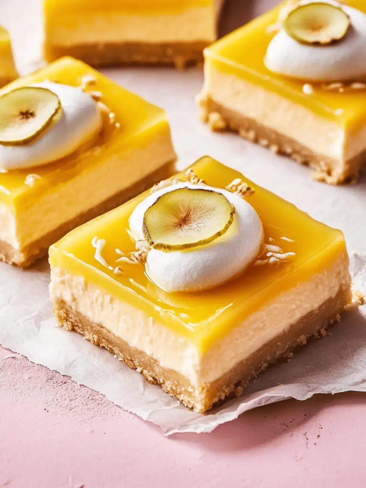 Dreamy Lilikoi Cheesecake Bars