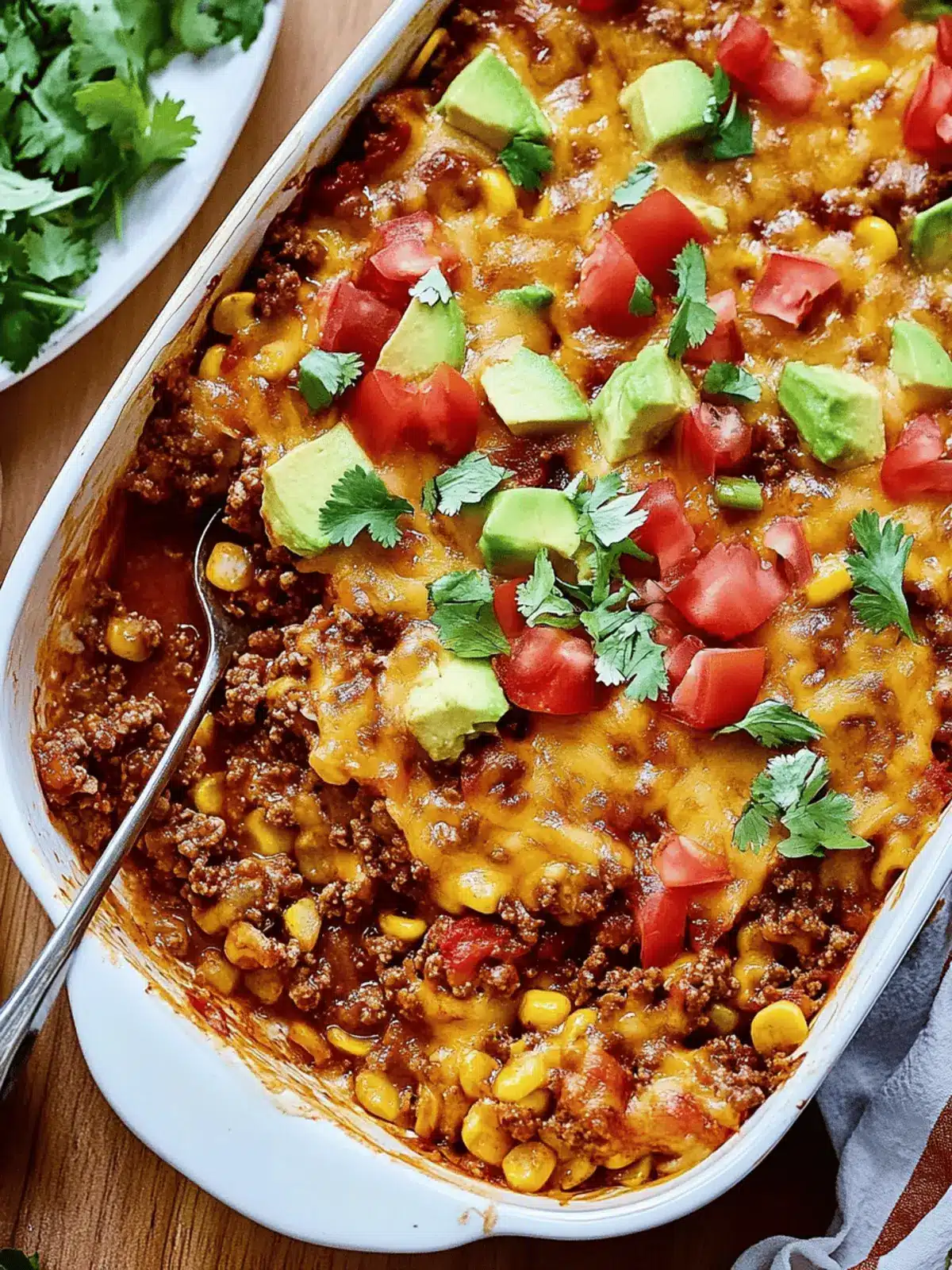 Ground Beef Taco Casserole