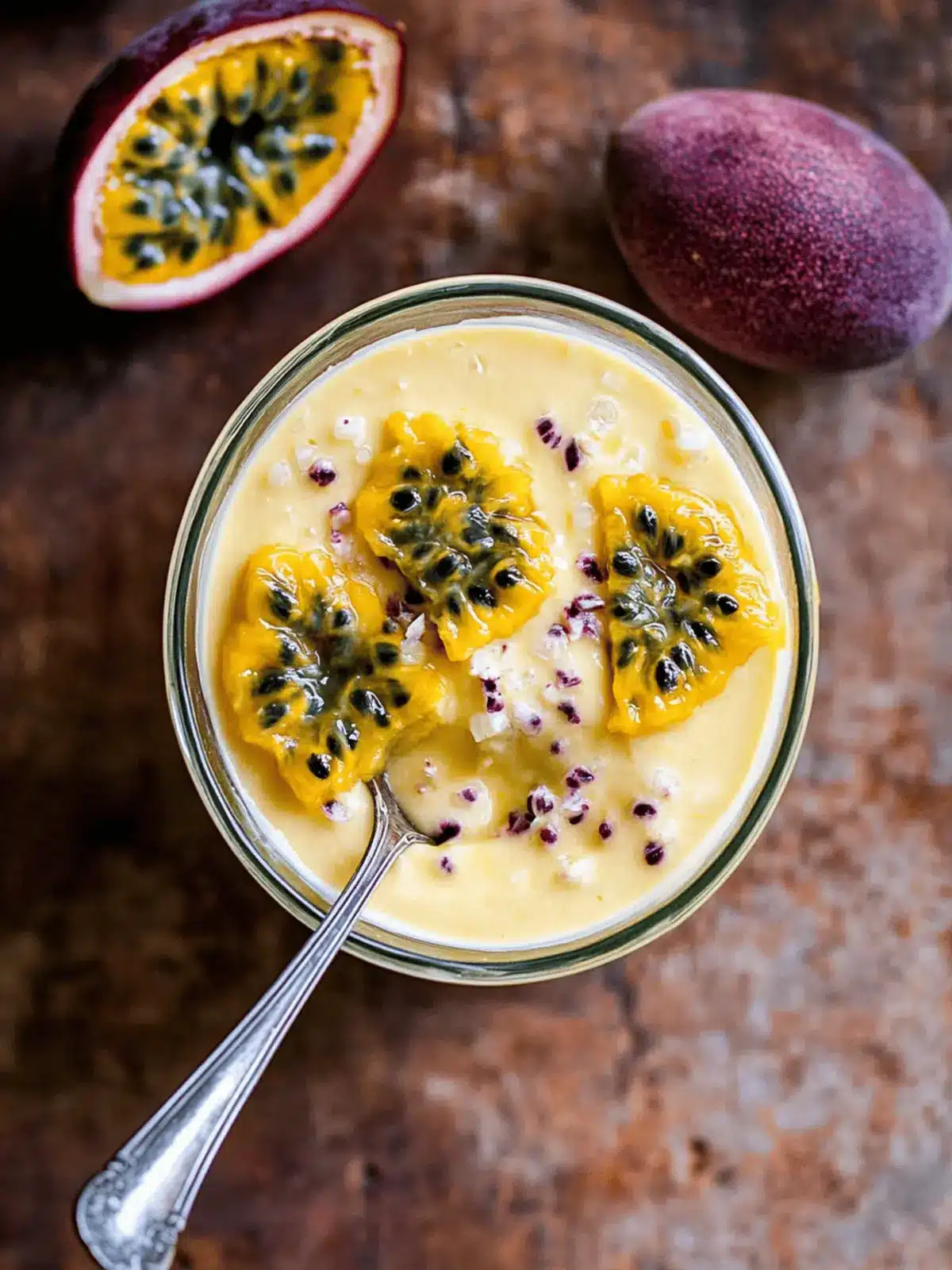 Passion Fruit Mousse