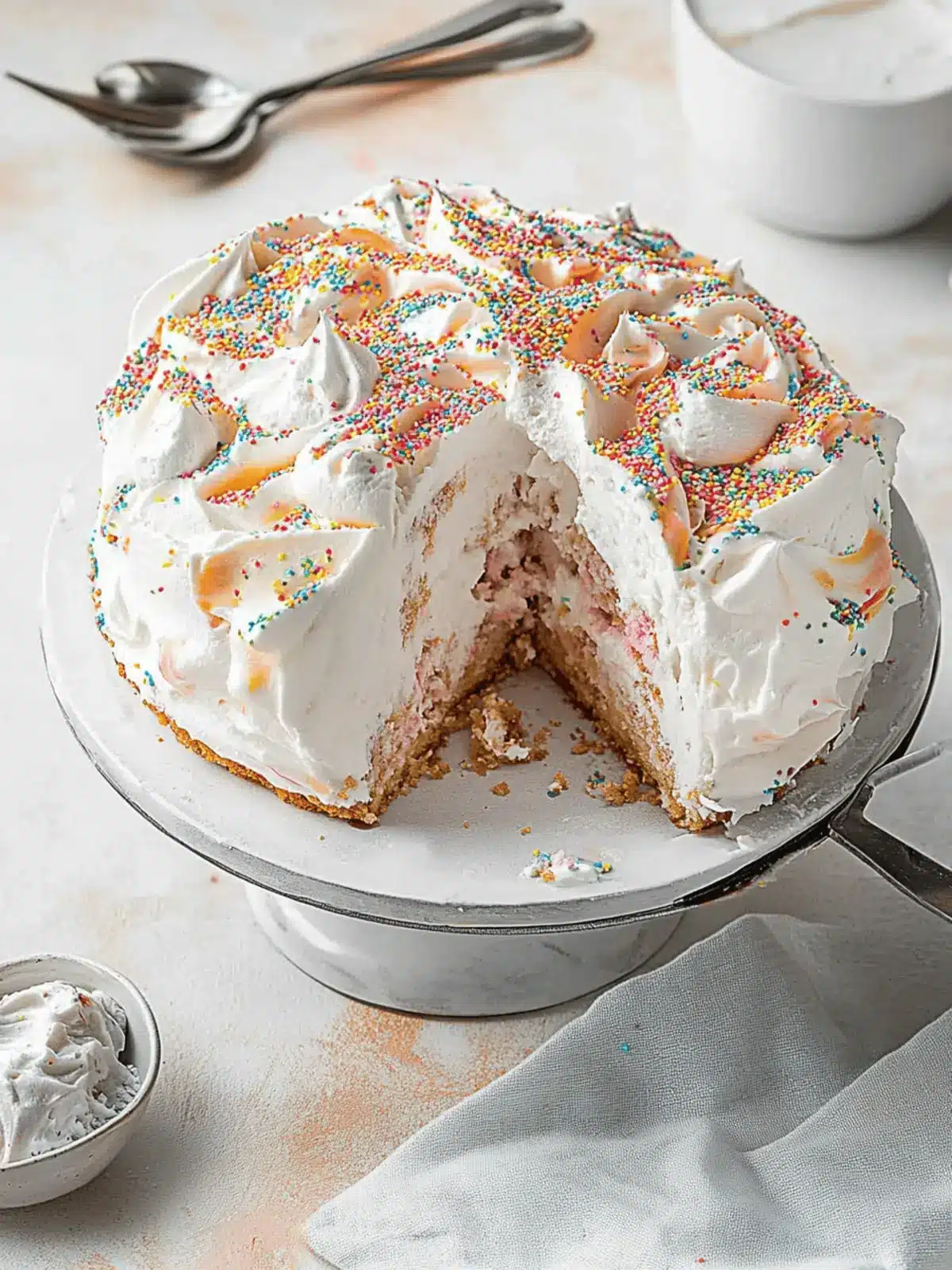 Funfetti Angel Food Cake