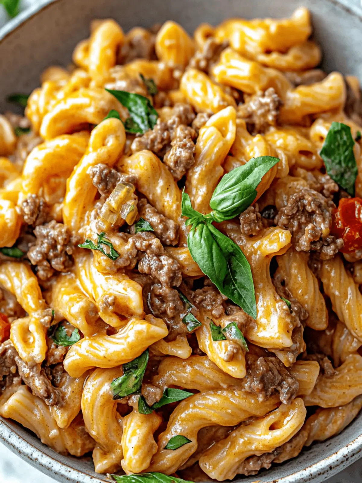 High-Protein Creamy Beef Pasta in 30 Mins!