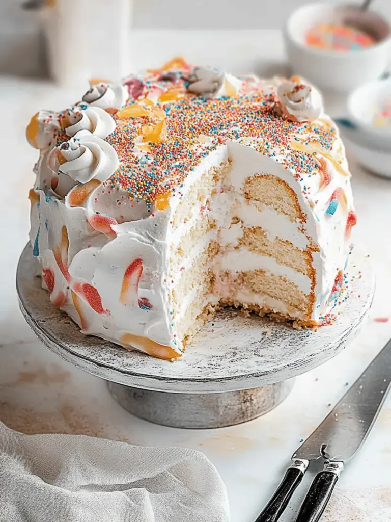 Funfetti Angel Food Cake