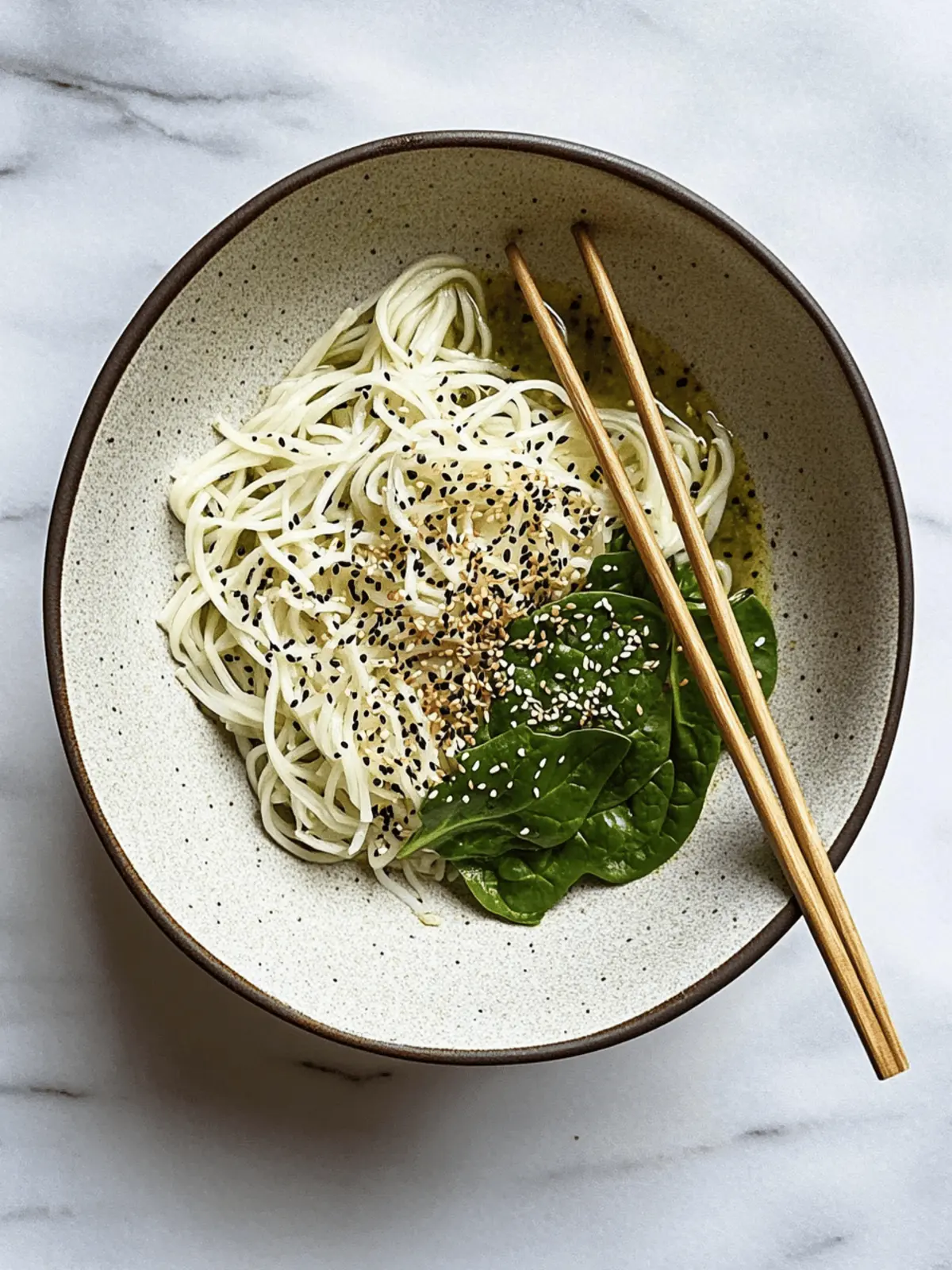 Spinach Sesame Cold Noodles: Quick, Creamy Summer Delight 4 Spinach Sesame Cold Noodles